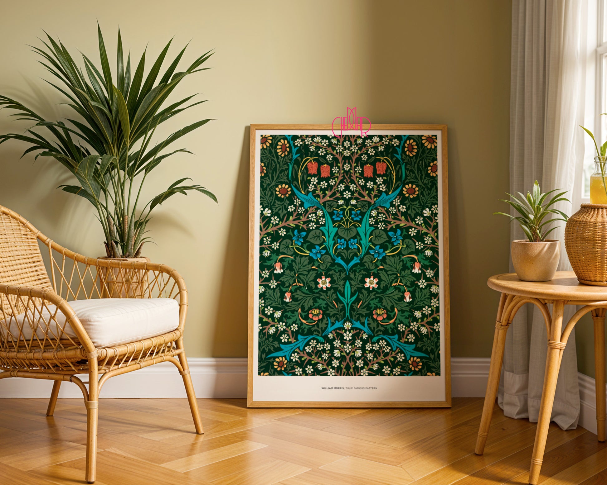 Klasyka Arts & Crafts – Wzór Tulip (William Morris, 1875