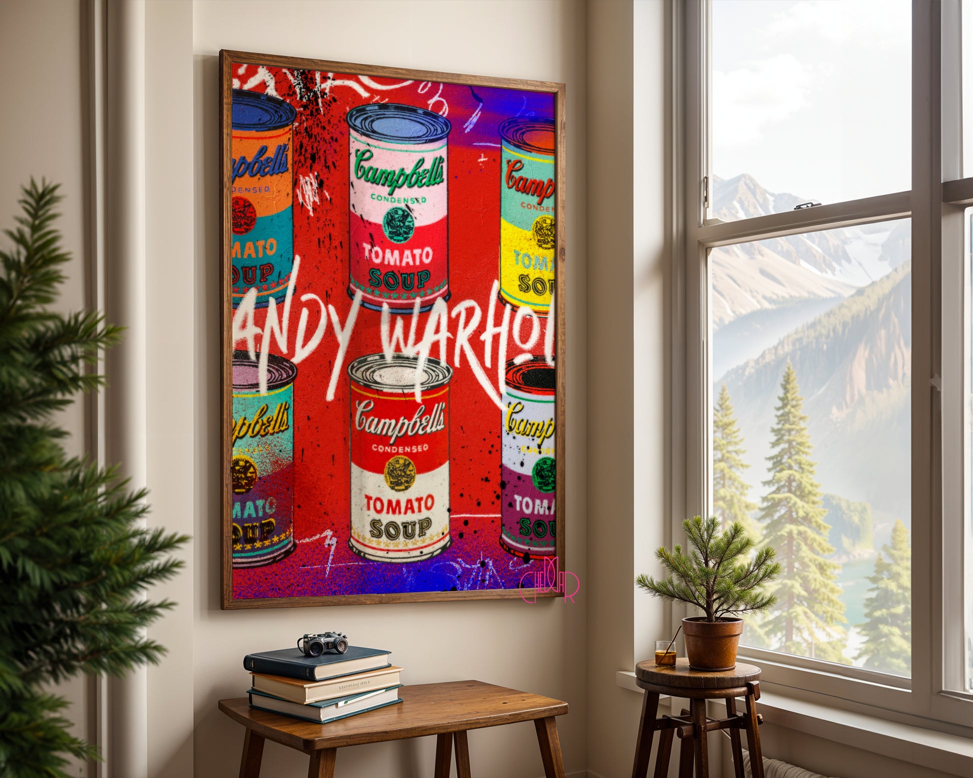 Warhol – Campbell’s Soup (Street Art Remix)