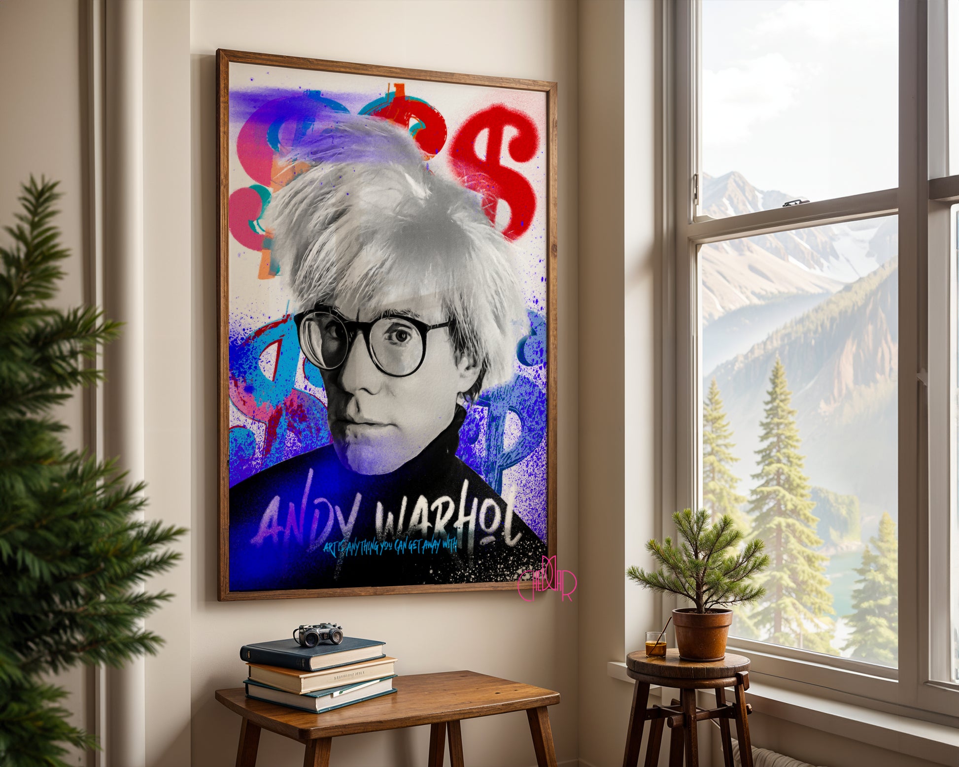 Andy Warhol – The Dollar Sign Visionary Poster