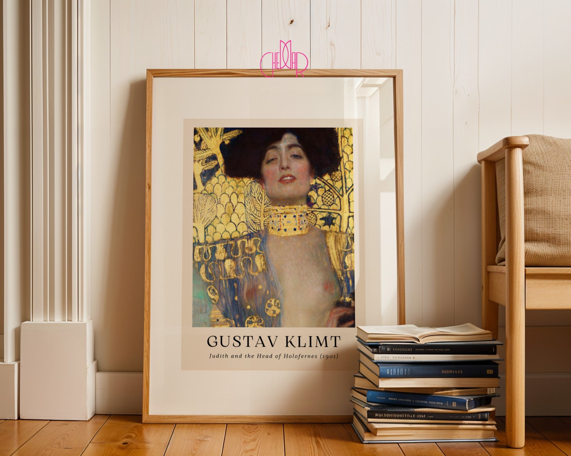 Plakat Gustaw Klimt Judith i głowa Holofernes'a, sztuka nowoczesna