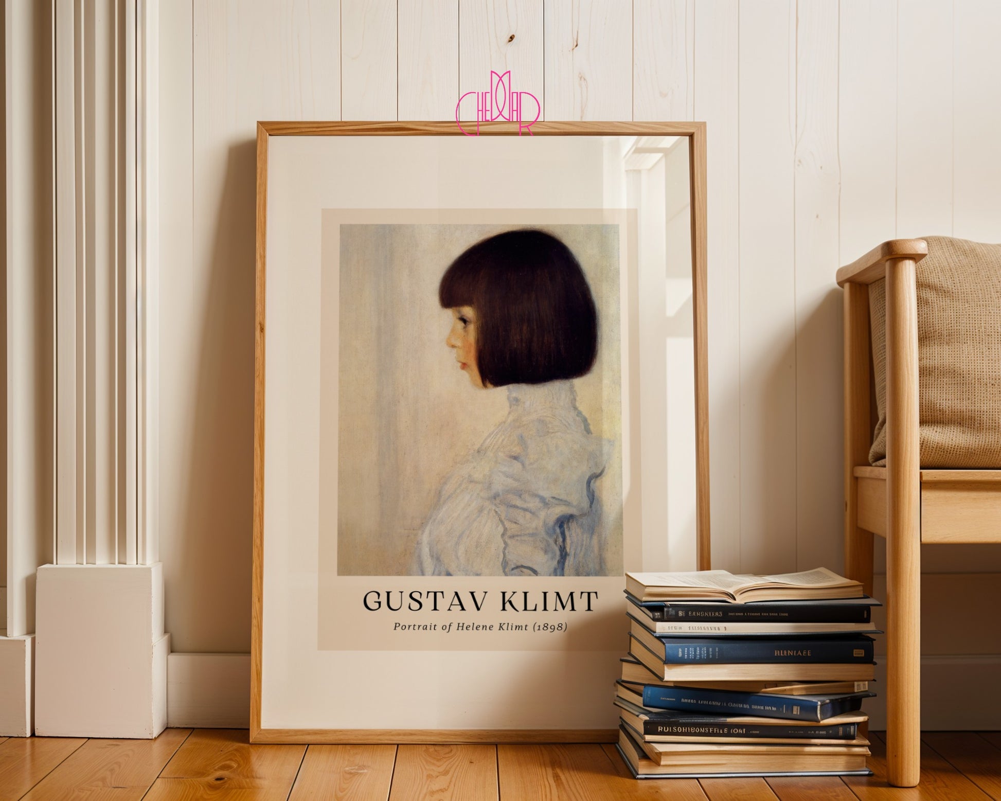 Plakat Gustaw Klimt portret Heleny Klimt, sztuka nowoczesna