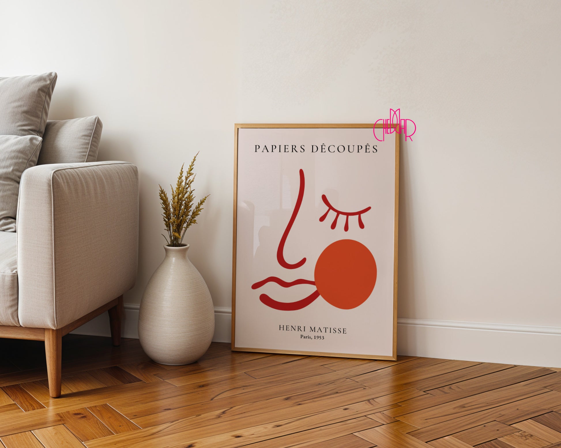 Henri Matisse – Portrait (Twarz) Papiers Découpés