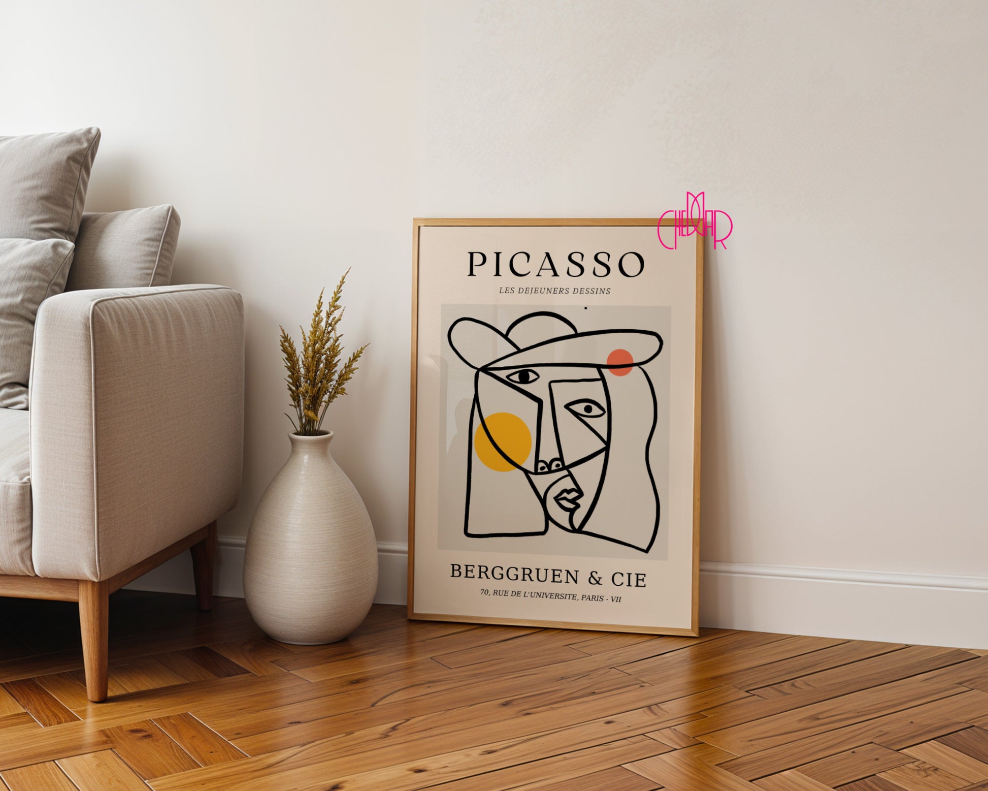 Pablo Picasso – Berggruen & Cie Abstract Cubist Face