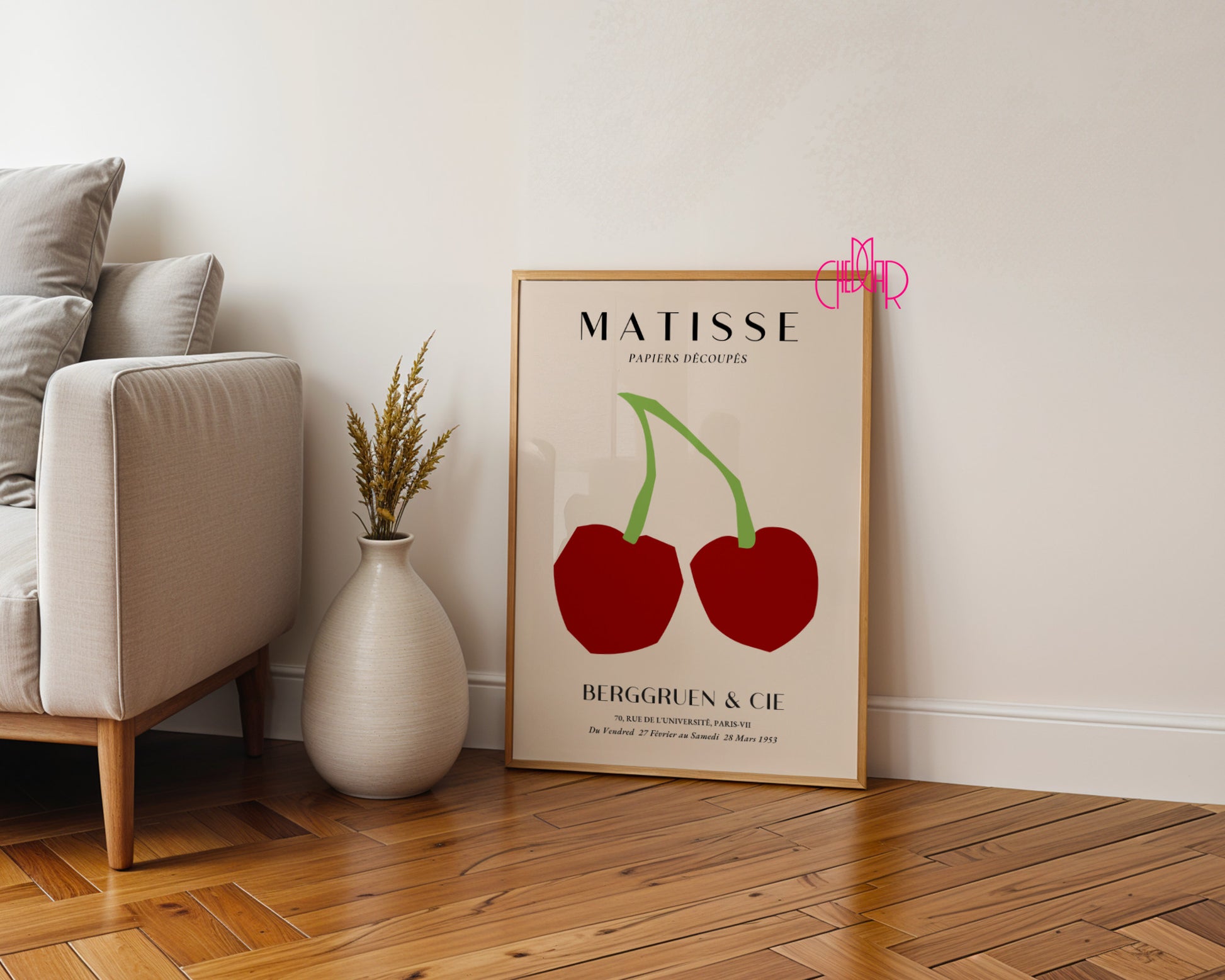 Henri Matisse – The Cherries Exhibition Poster