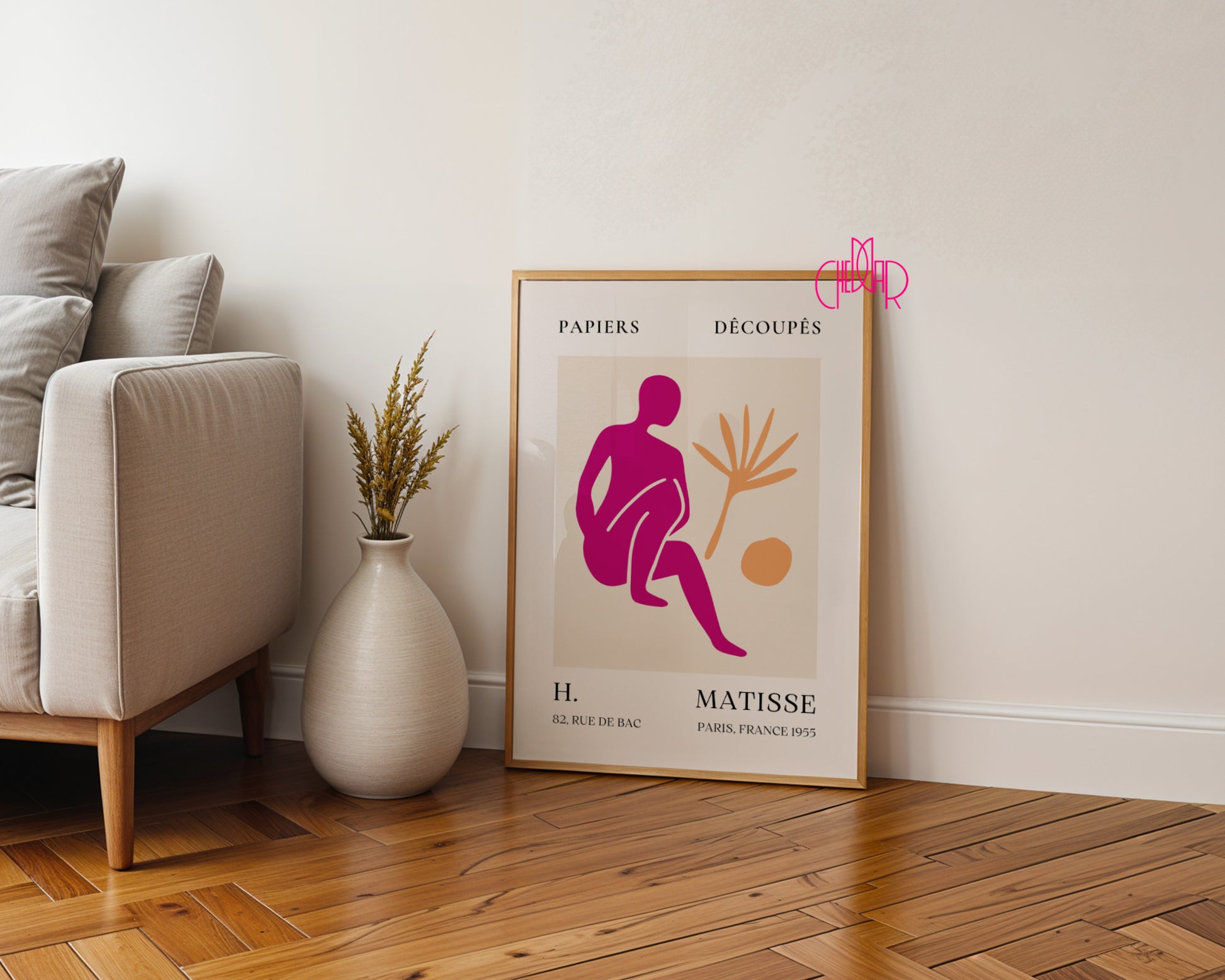 Henri Matisse – Pink Algae: Abstract Nature