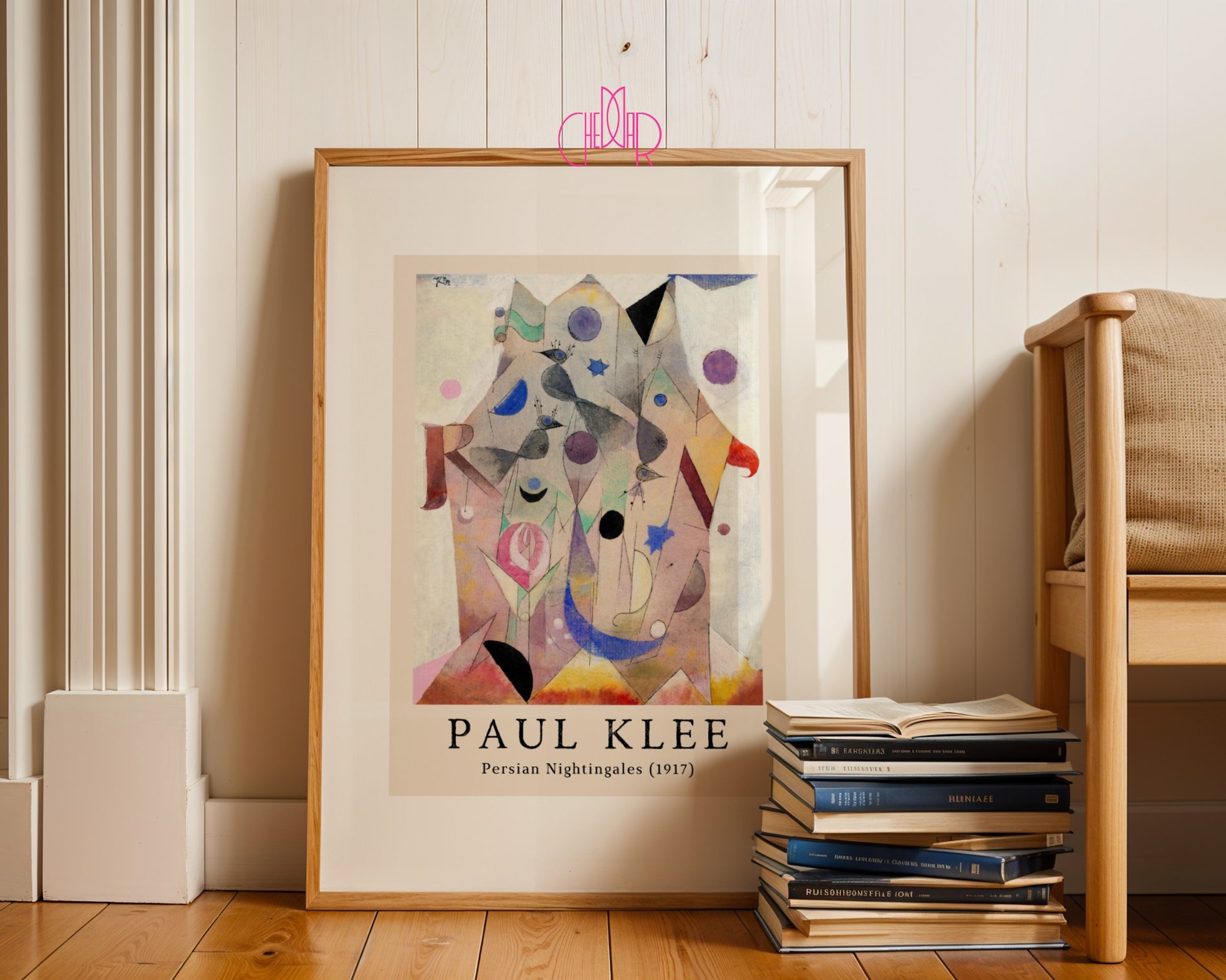 Plakat Paul Klee Persian Nightingales kubizm, abstrakcja