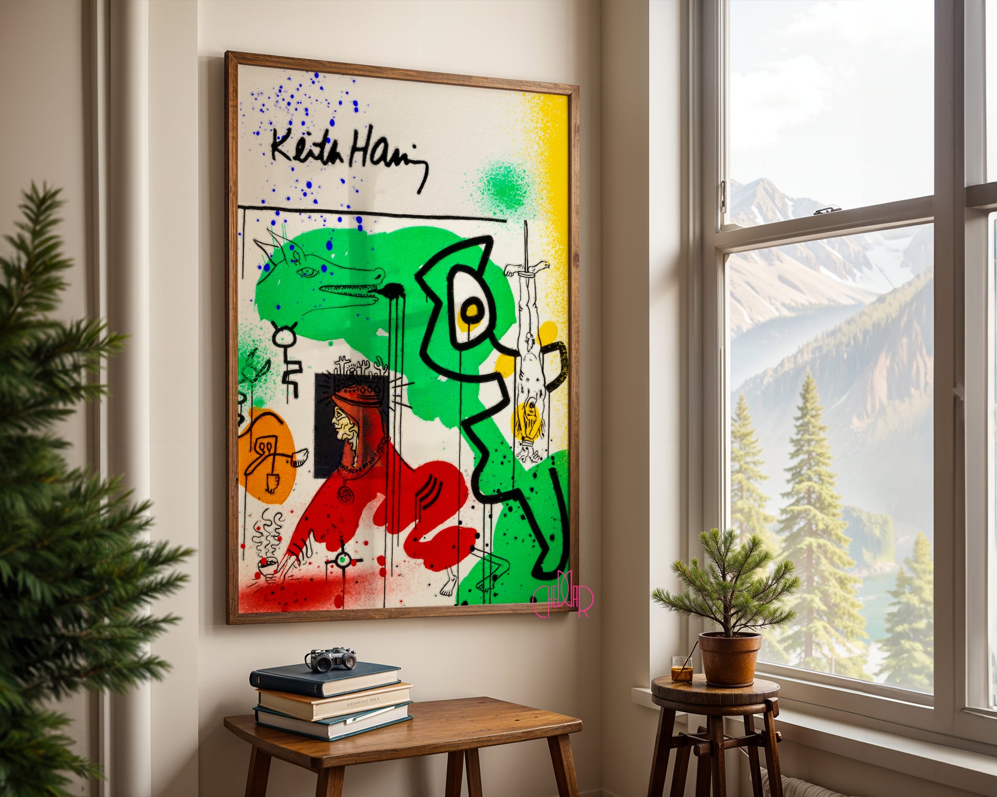 Keith Haring – The Abstract Ritual Poster