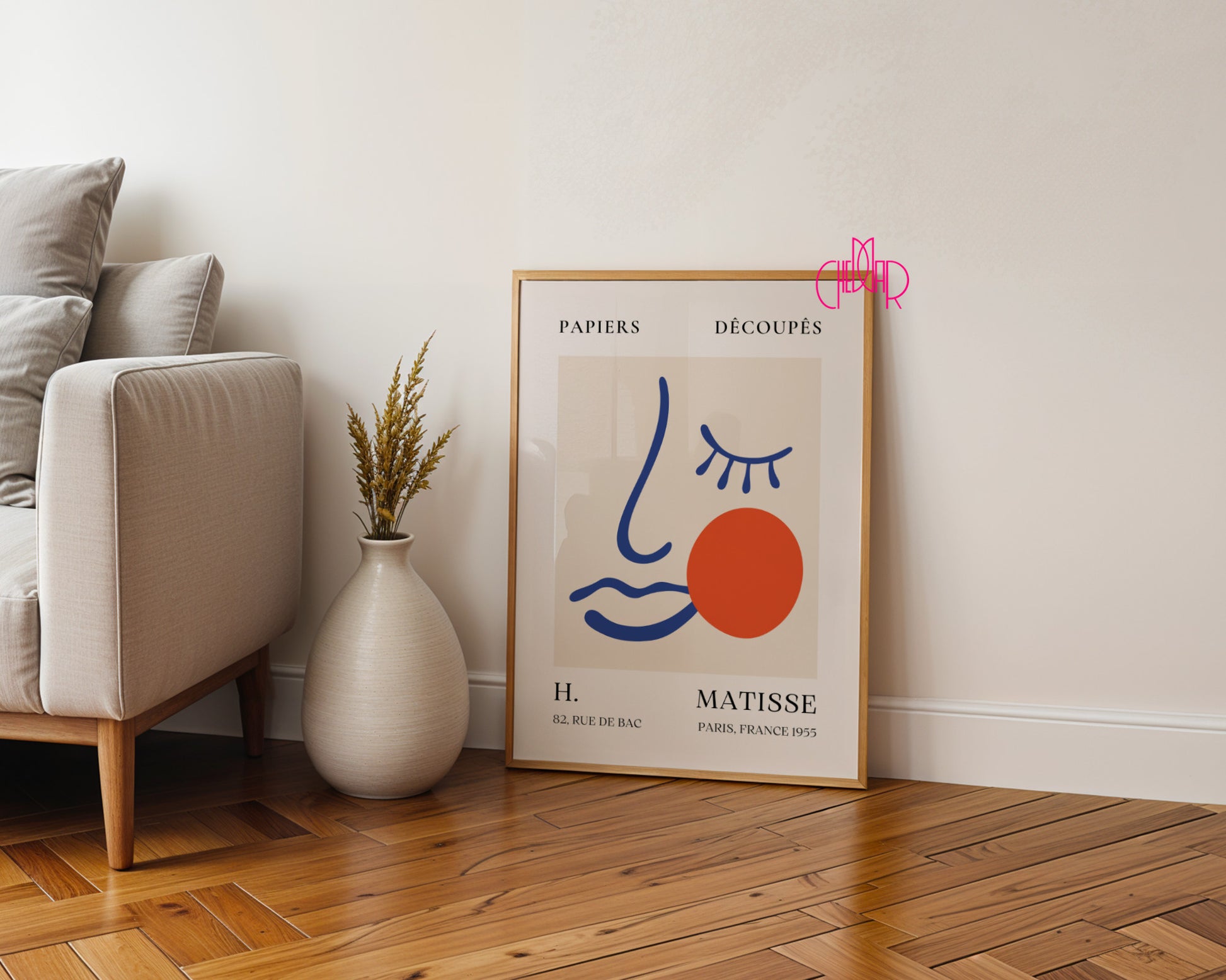 Henri Matisse – Abstract Portrait Rue de Bac