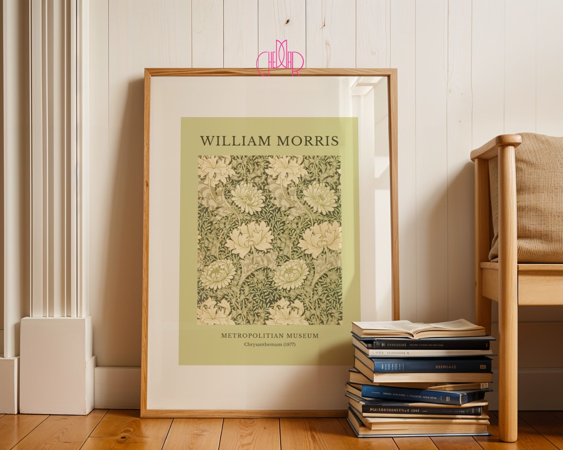 Plakat William Morris Metropolitian Museum, Chrysanthemum