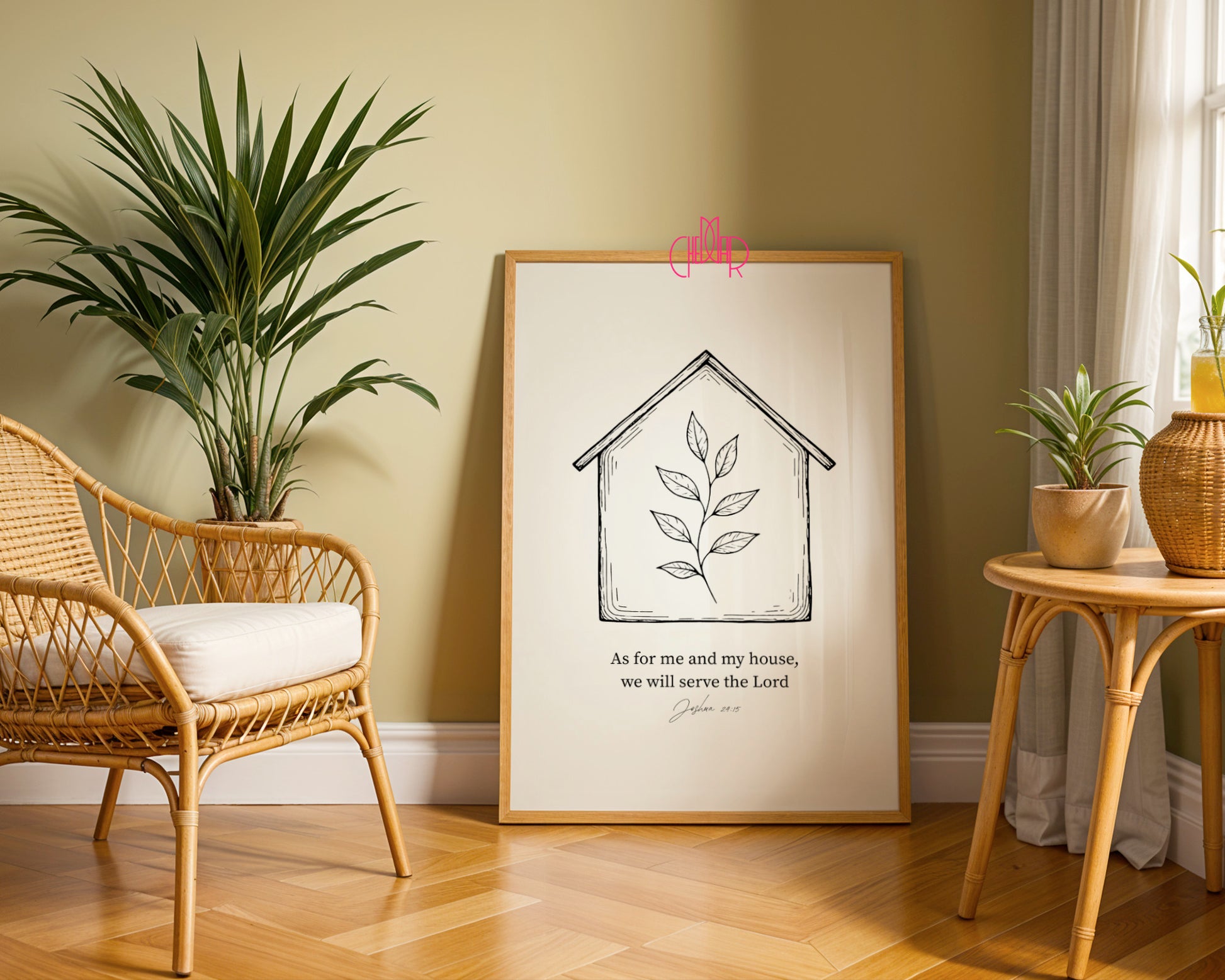 Joshua 24:15 – As for Me and My House: Minimalizm z Przesłaniem