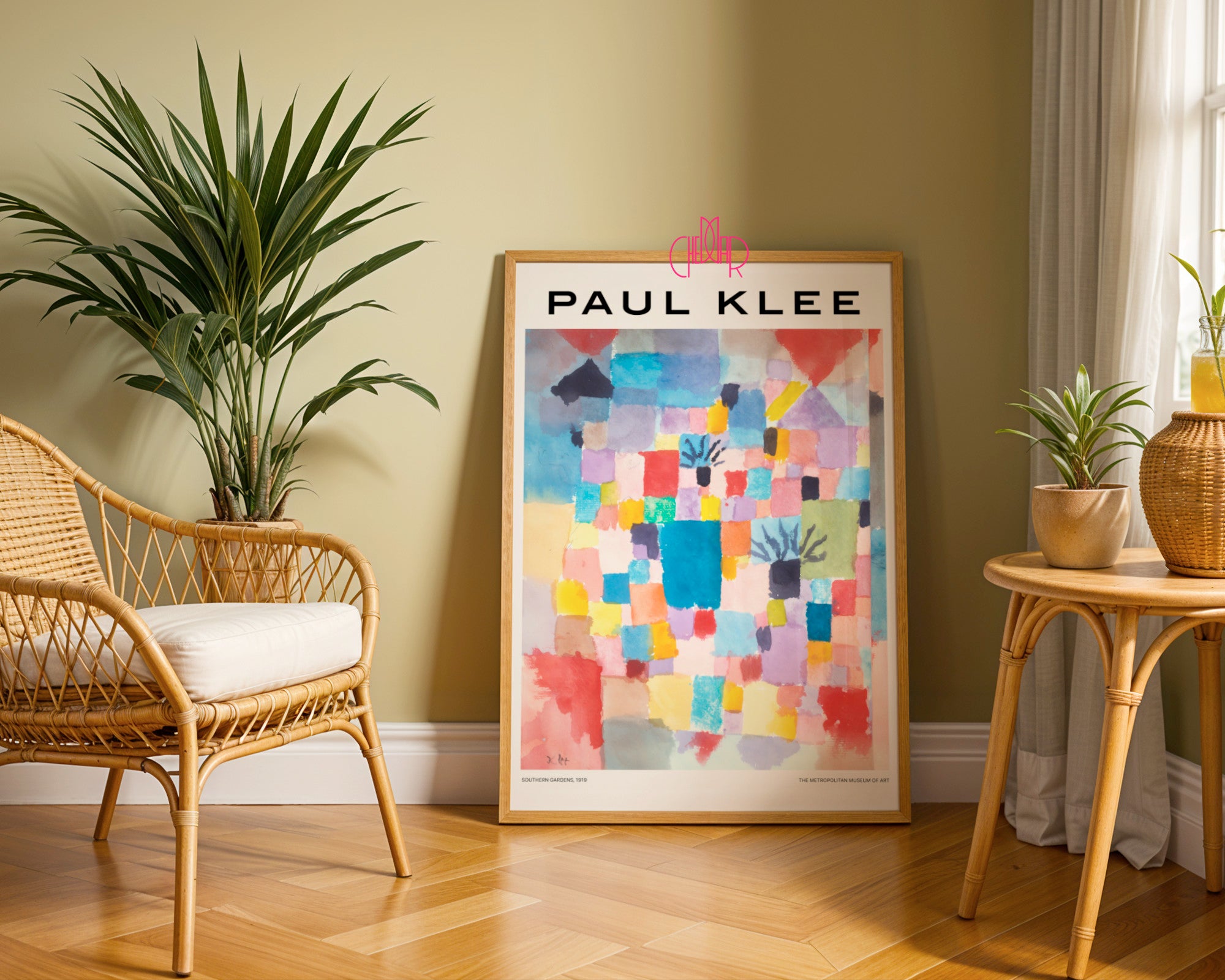 Paul Klee – Southern Gardens (1919): Abstrakcyjna Mozaika Światła
