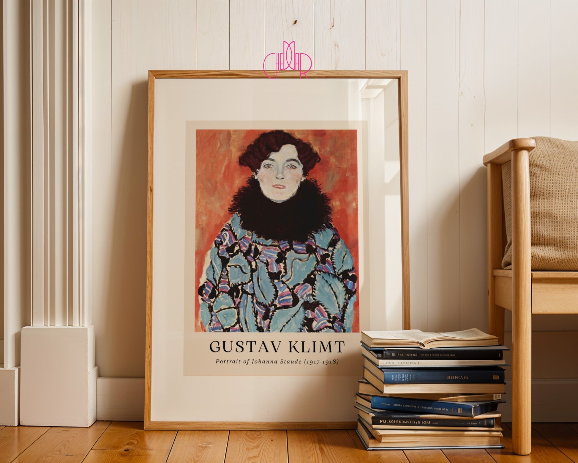 Plakat Gustaw Klimt portret Johanny Staude, sztuka nowoczesna