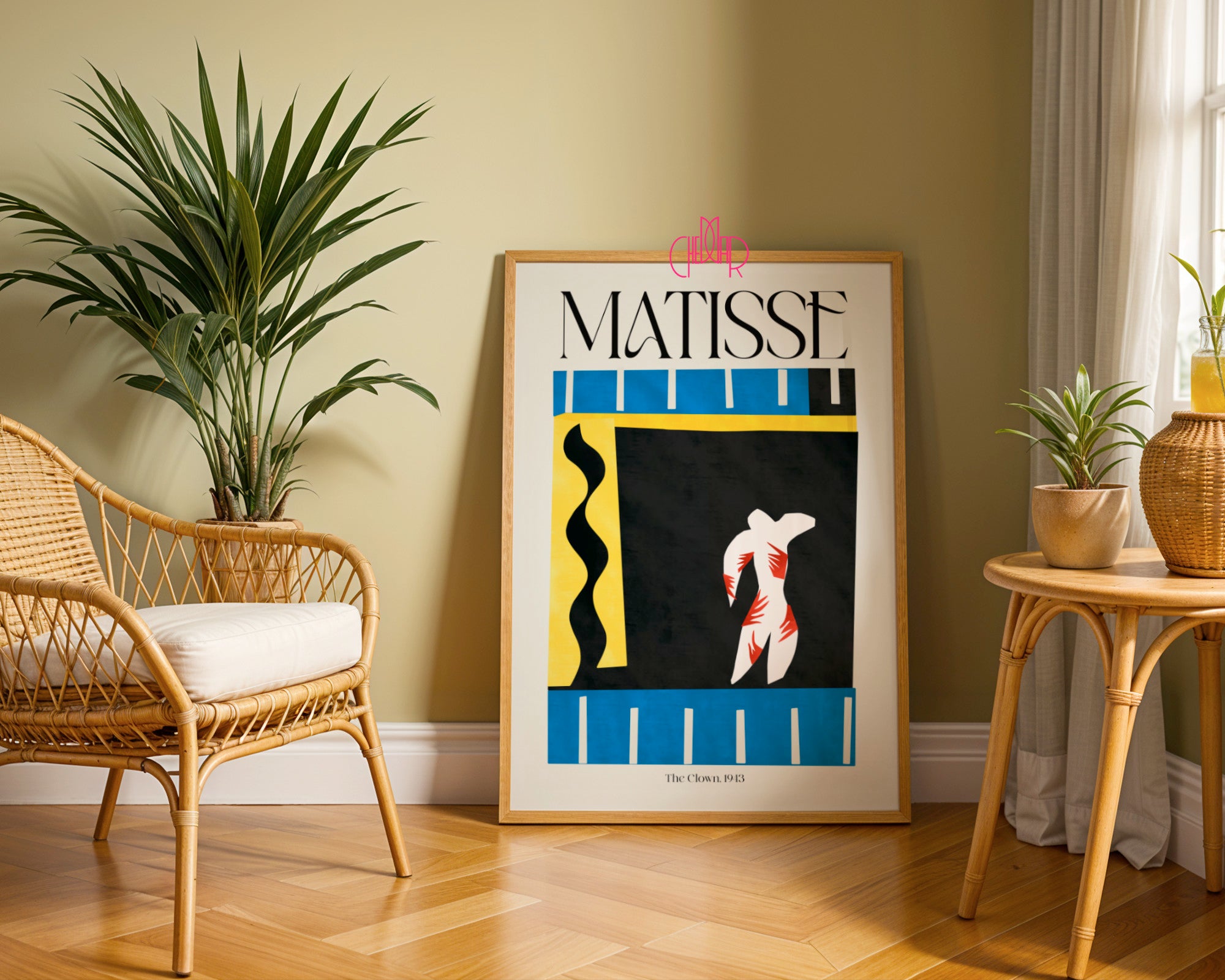 Matisse – The Clown 1943 | Plakat Galeryjny Jazz Cirque