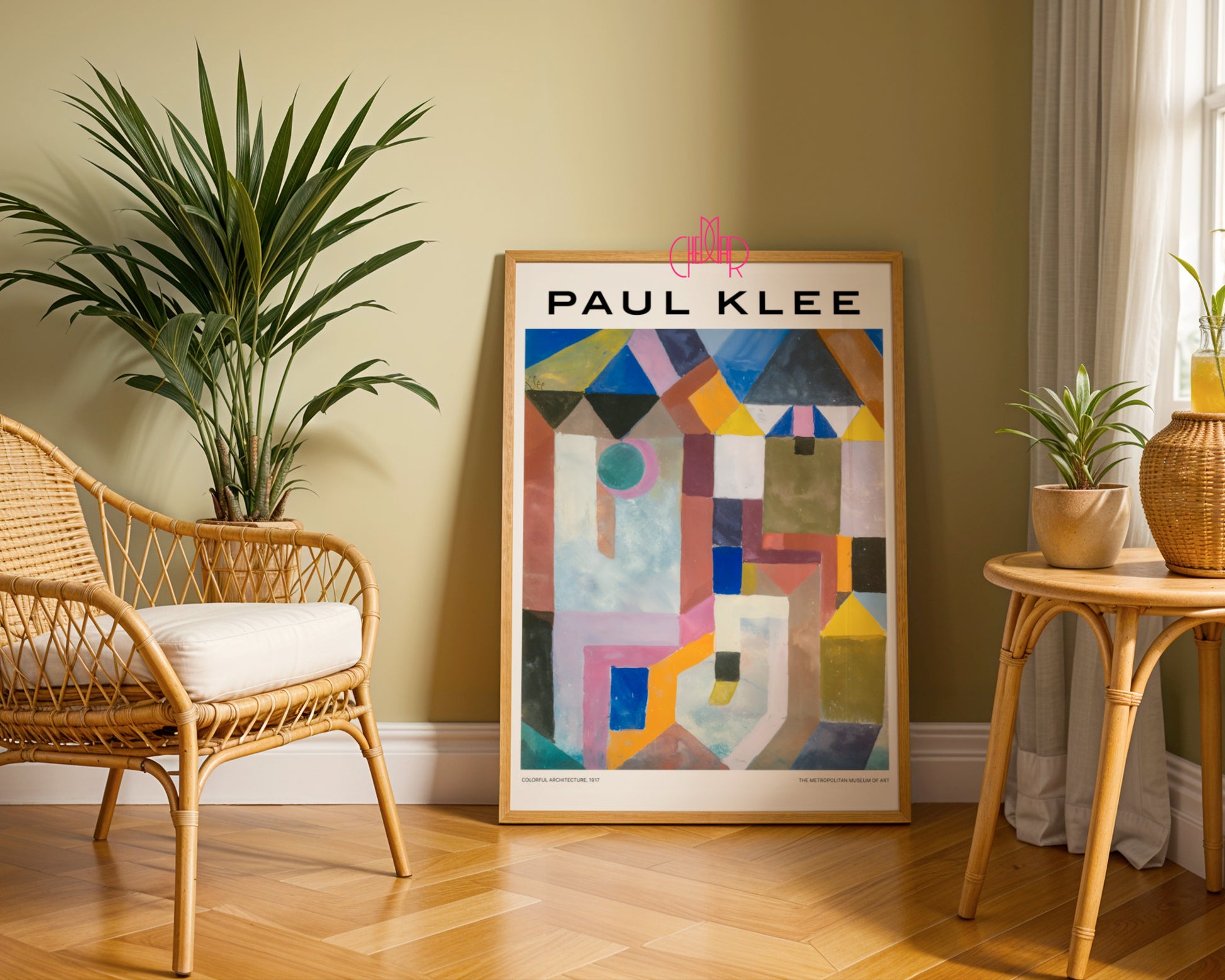 Paul Klee – Colorful Architecture (1917): Geometryczna Symfonia