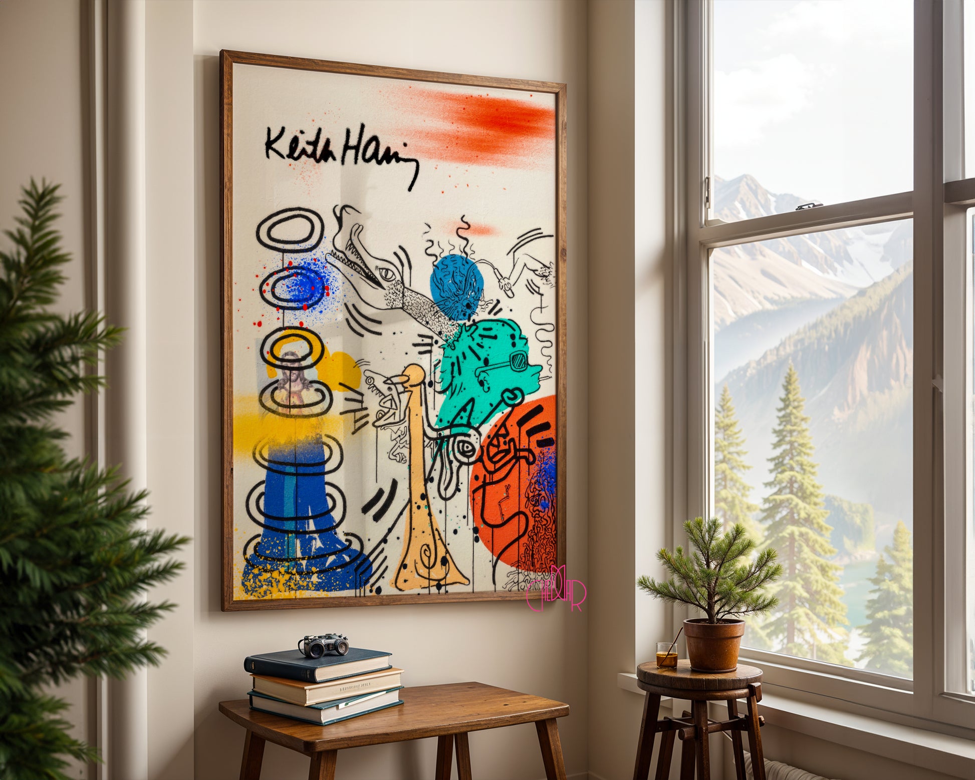 Keith Haring – The Radiant Dancer Poster