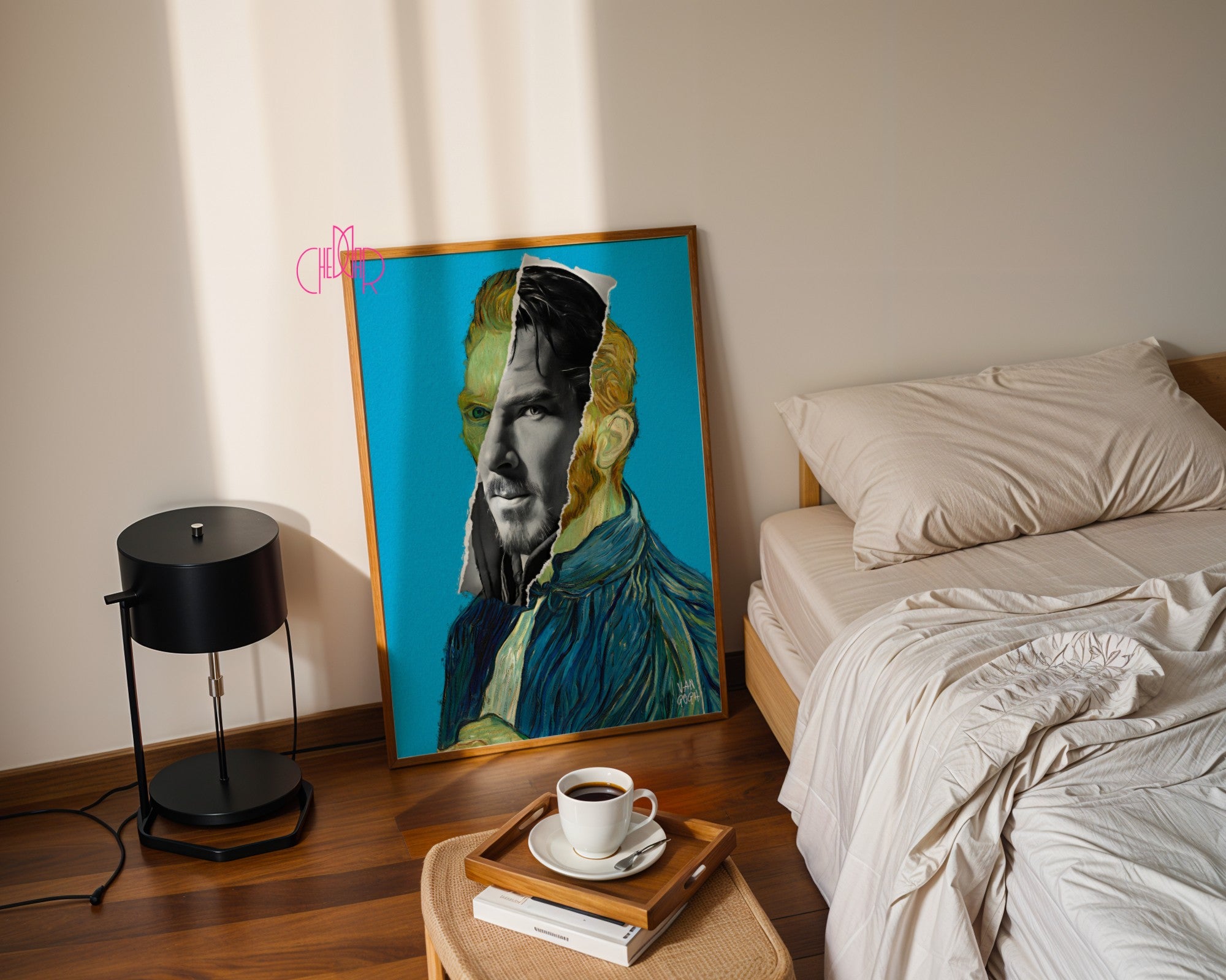 Plakat "Autoportret Vincent van Gogh" sztuka współczesna, awangardowa