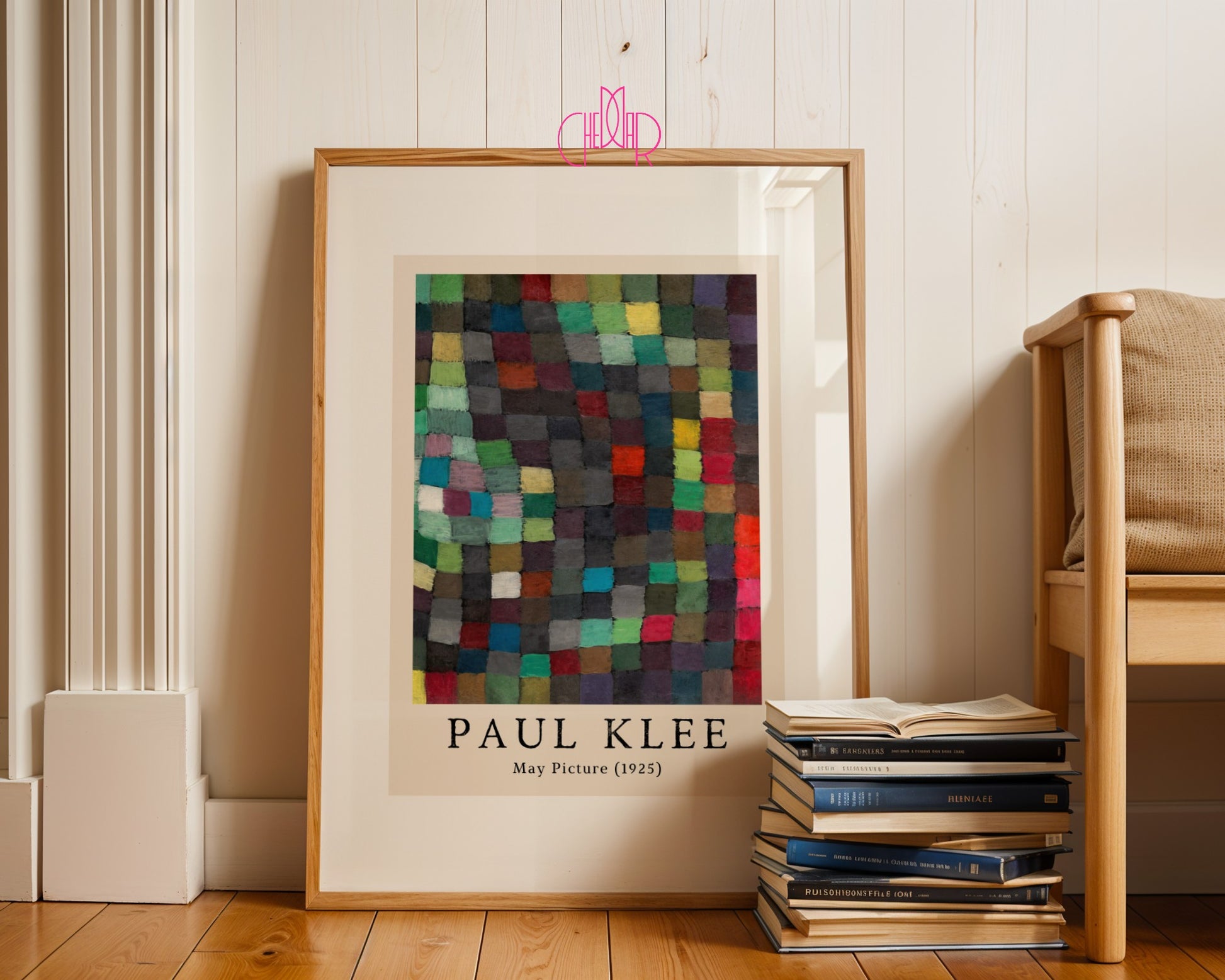 Plakat Paul Klee May Picture 1925, kubizm, abstrakcja, kwadraty
