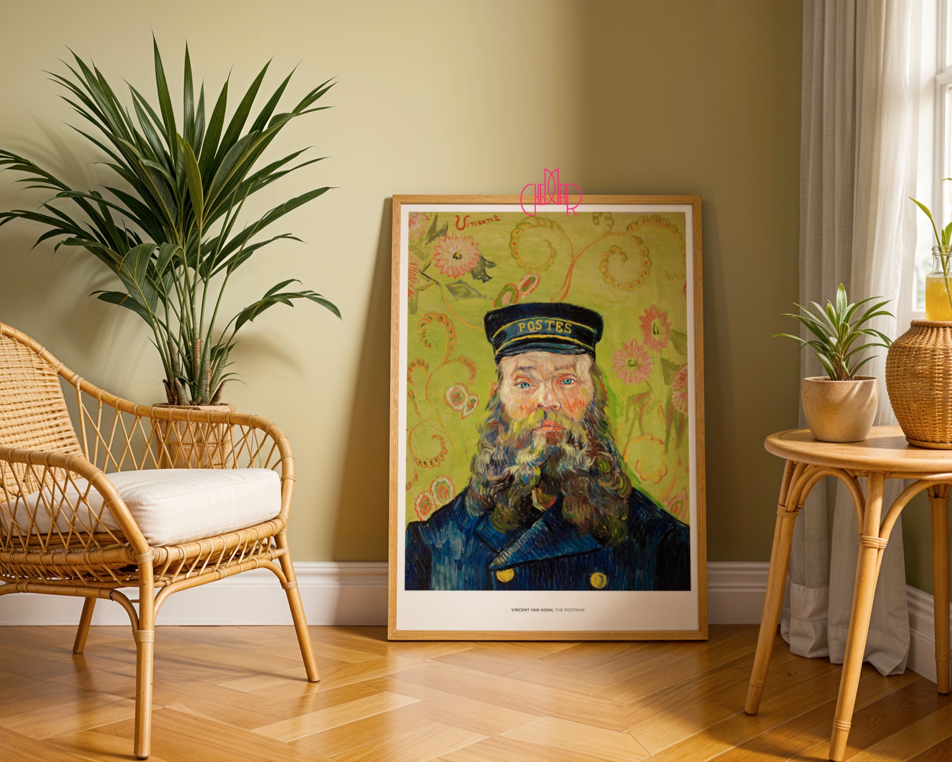Vincent van Gogh – Portret Josepha Roulina (Listonosz)