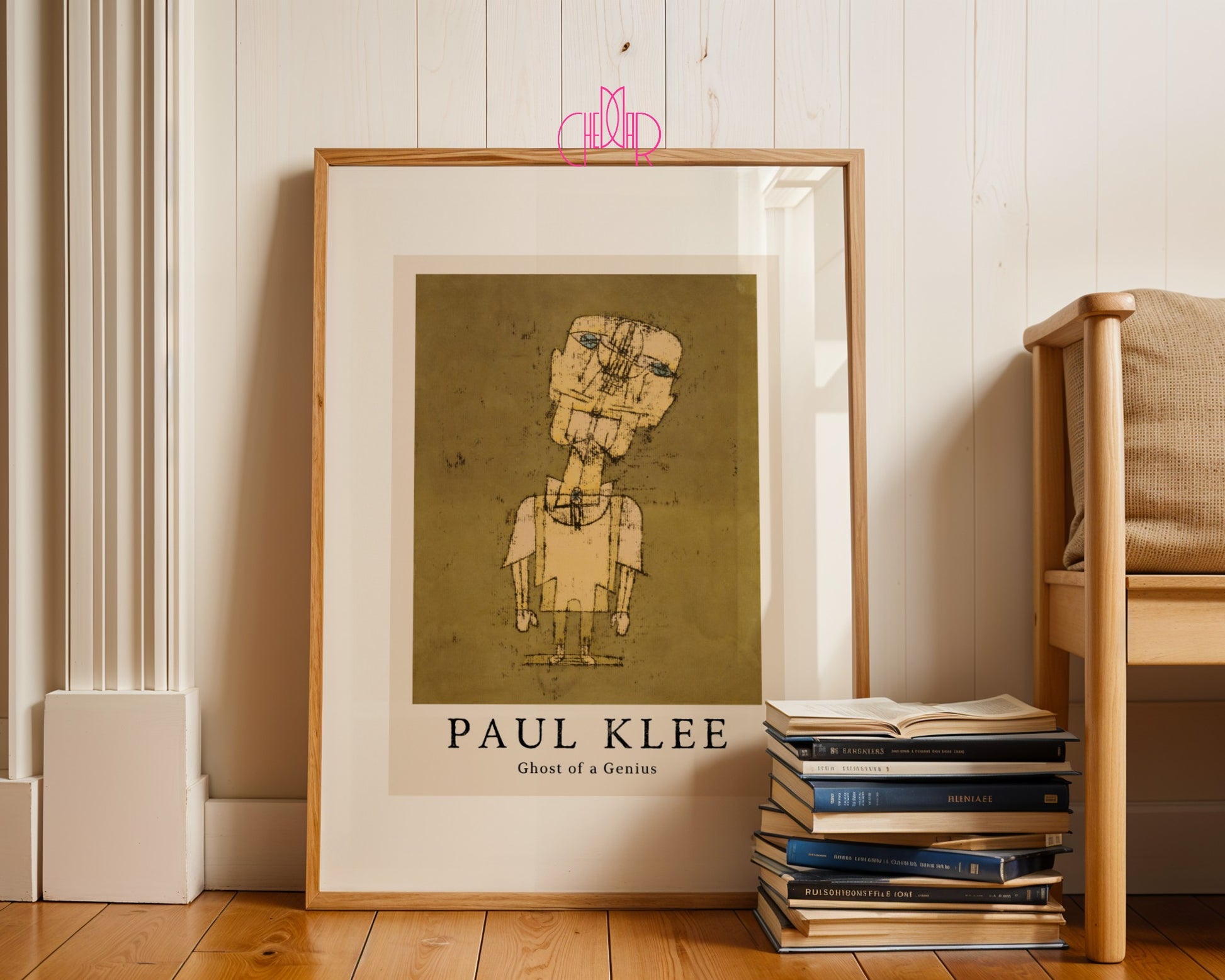 Plakat Paul Klee Duch Geniusza, kubizm, abstrakcja, współczesność