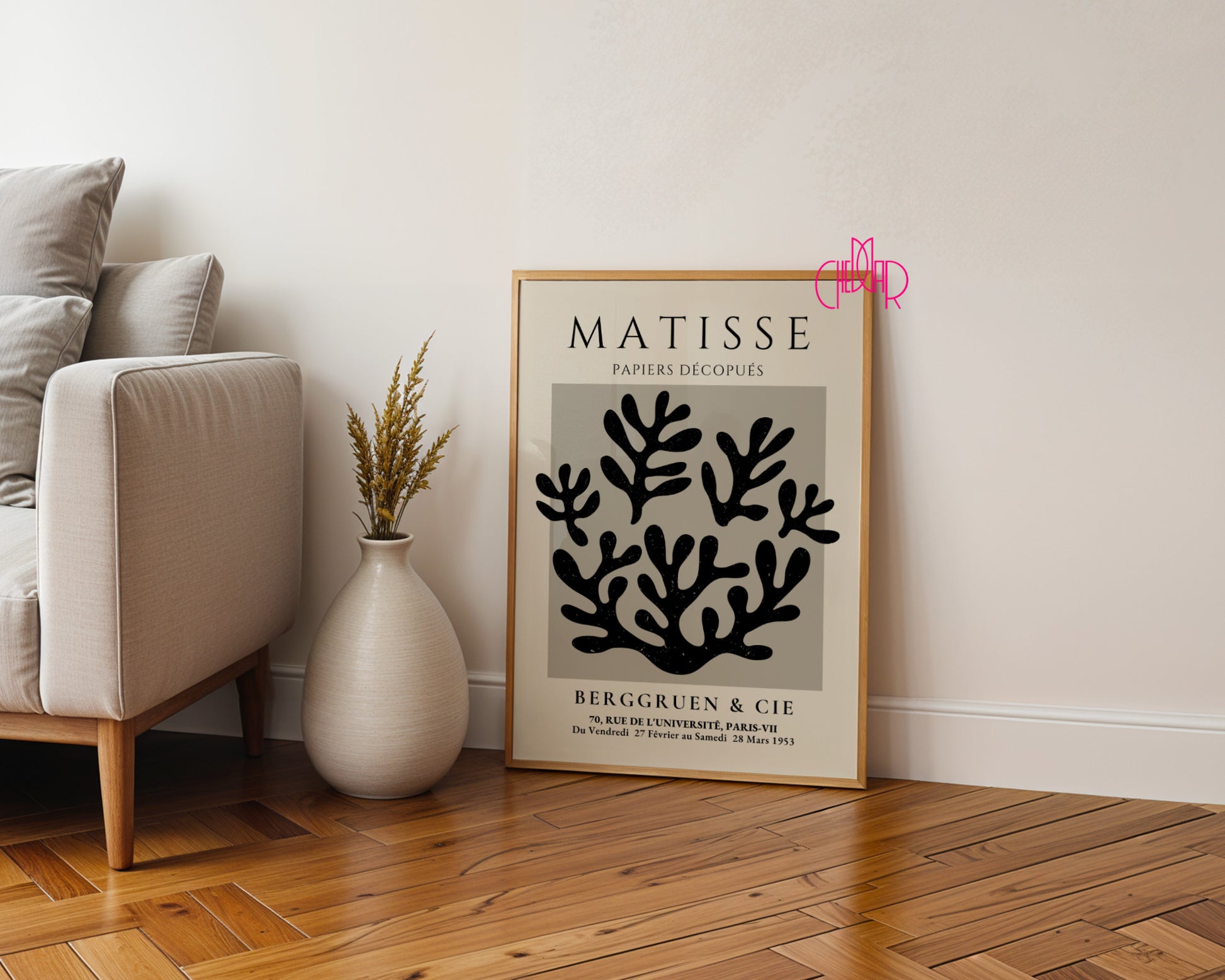 Henri Matisse – Black Algae Composition