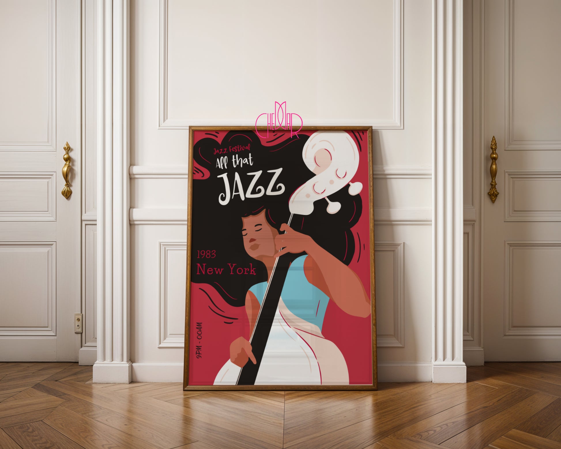 Plakat muzyczny All That Jazz Festiwal Jazzowy Nowy York 1983