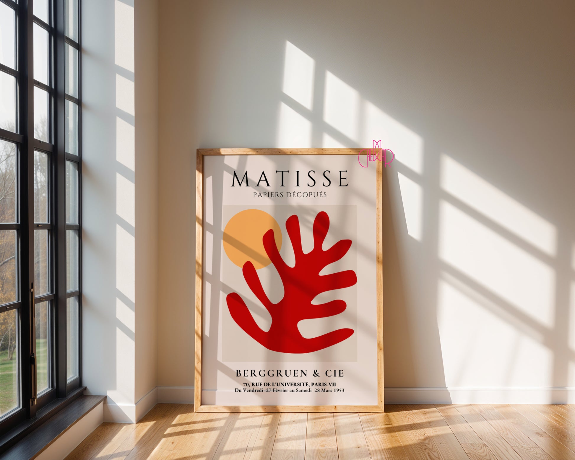 Henri Matisse: Berggruen & Cie Exhibition Poster