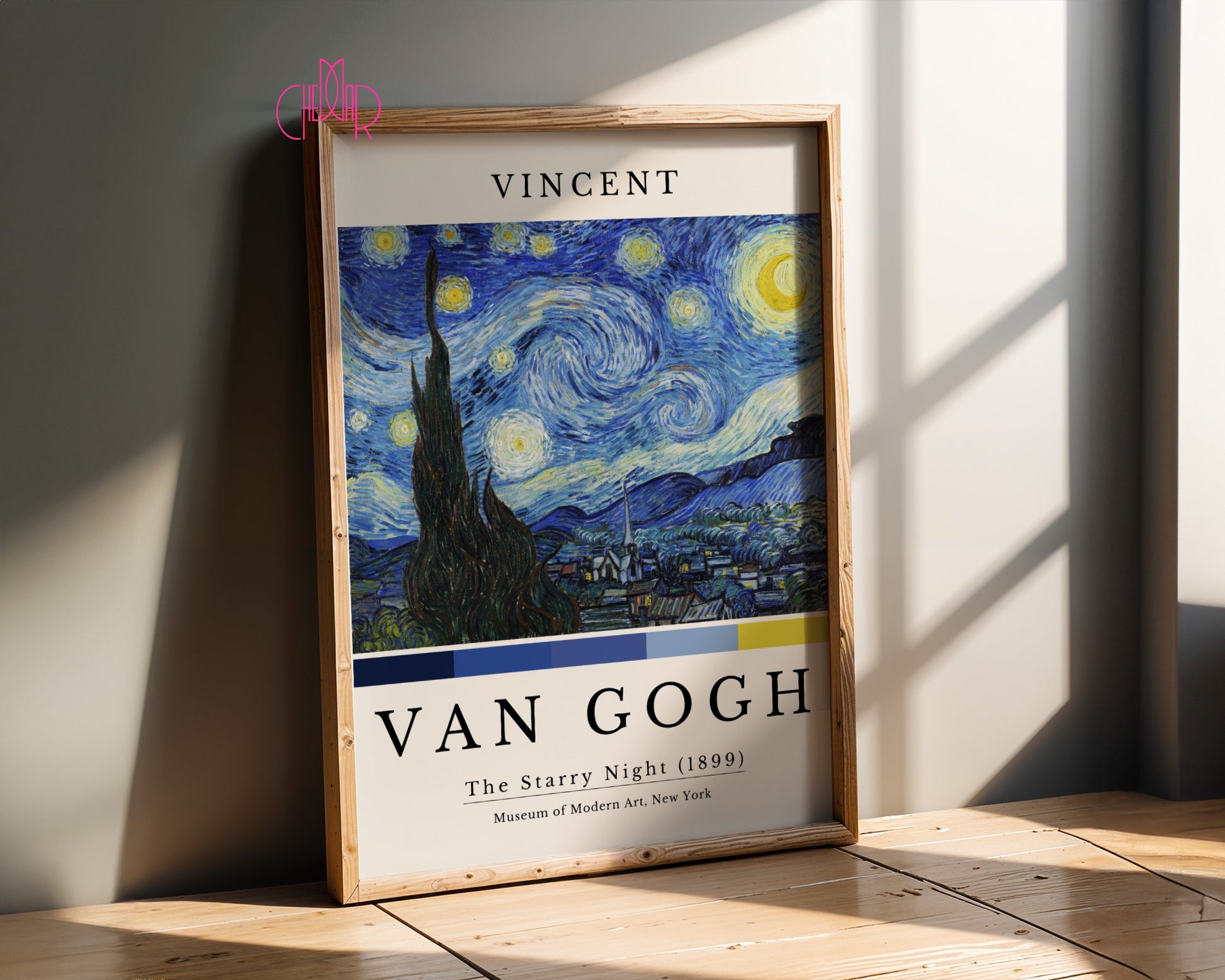 Plakat Vincent Van Gogh The Starry Night, Sztuka Współczesna