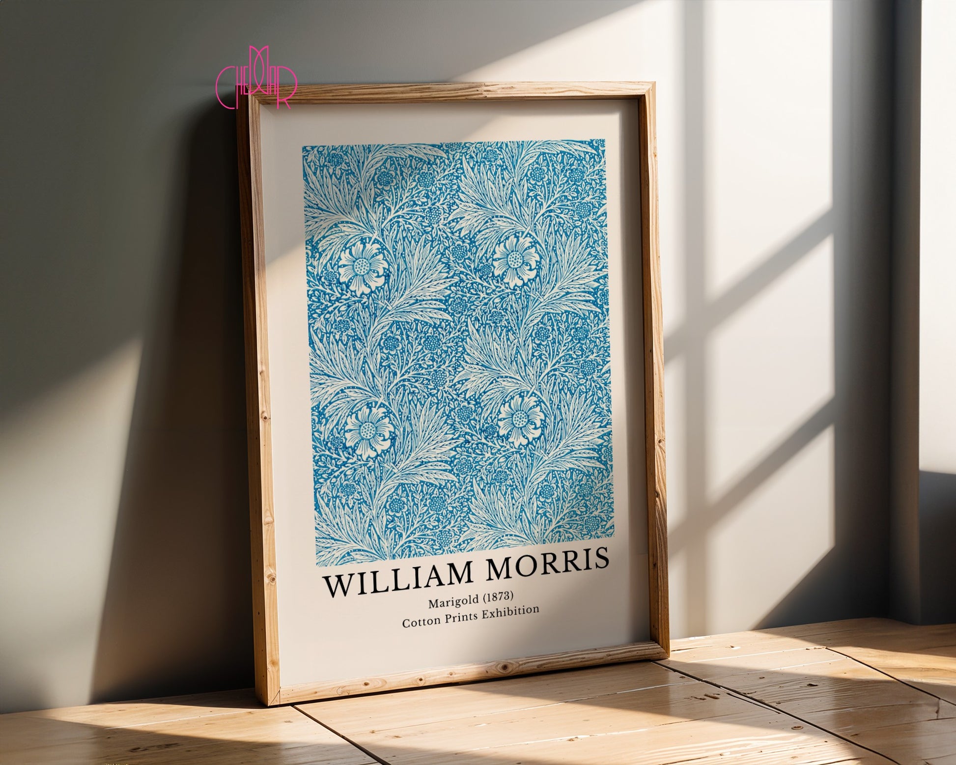 Plakat William Morris – Marigold, Cotton Print Exhibition 1873