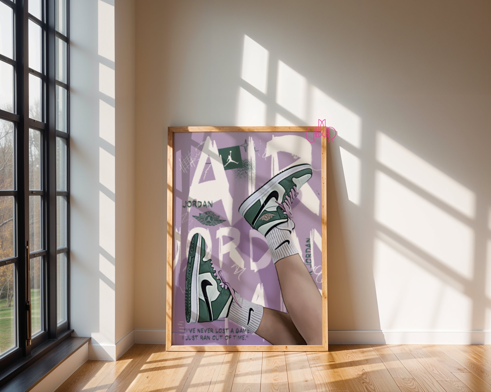 Jordan – Lavender Flight: Nowoczesna Świeżość Streetwearu