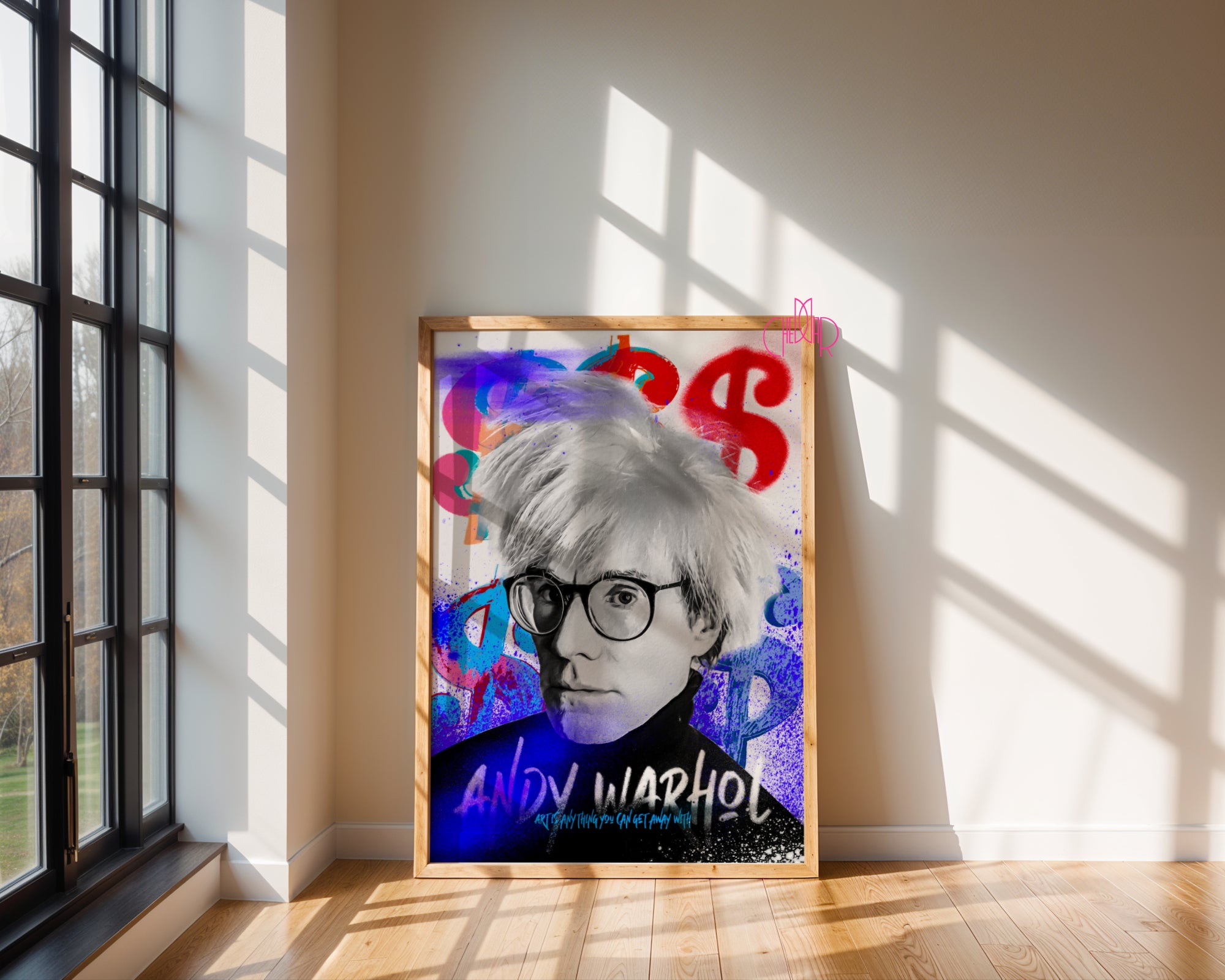 Andy Warhol – The Dollar Sign Visionary Poster