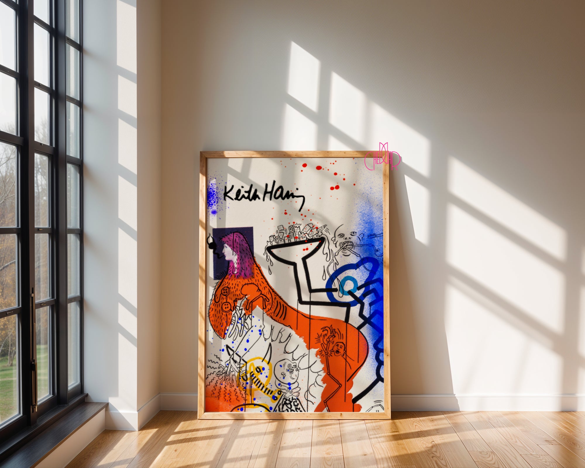 Keith Haring – The Urban Cocktail Poster