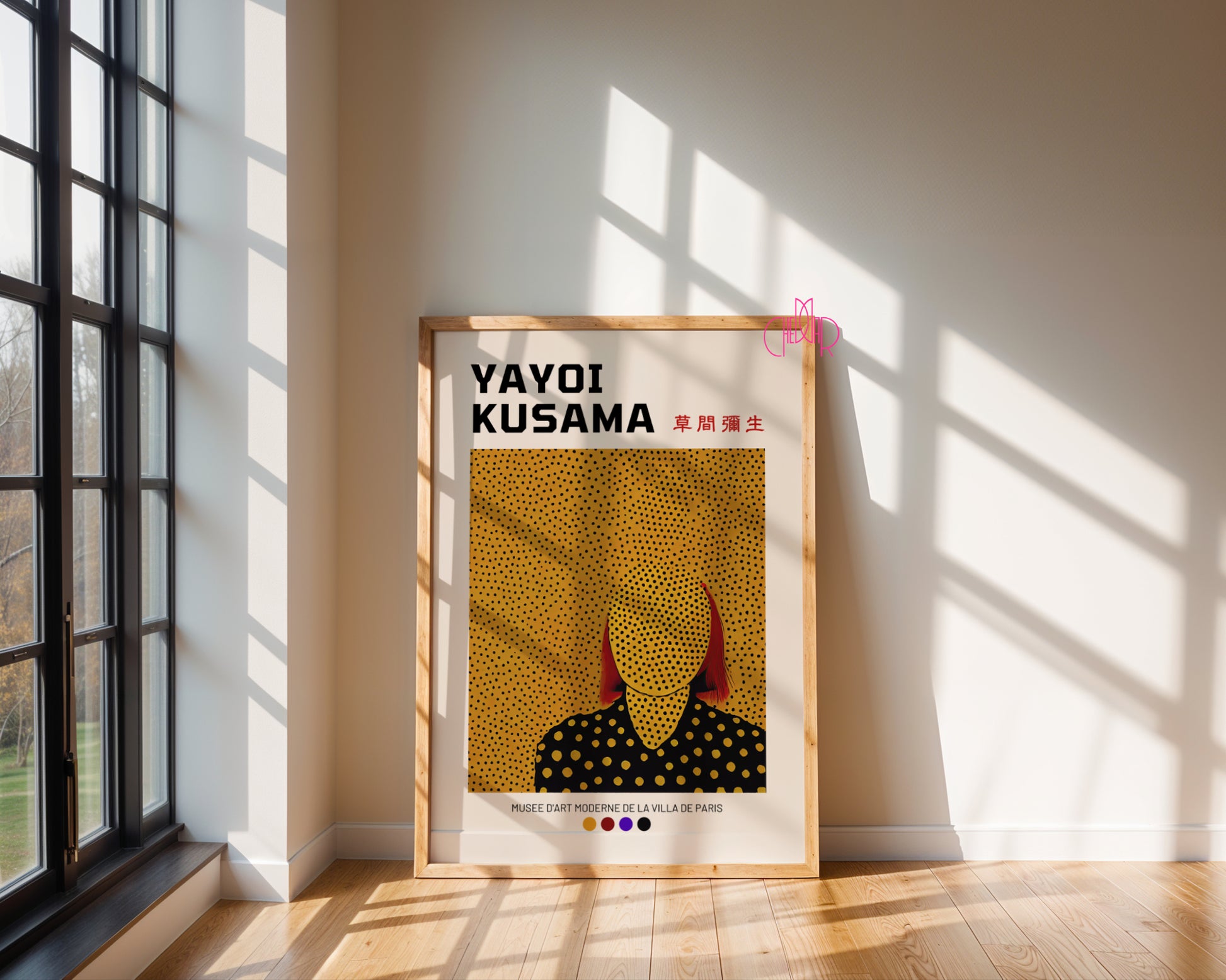 Yayoi Kusama – Yellow Infinity Dots: Hipnotyzujący Autoportret