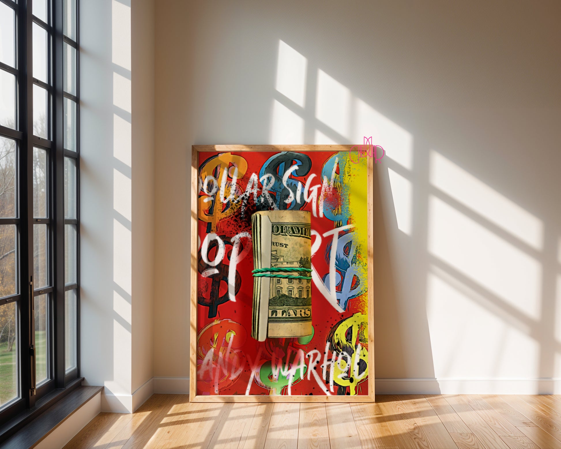 Andy Warhol – Dollar Sign Pop Art