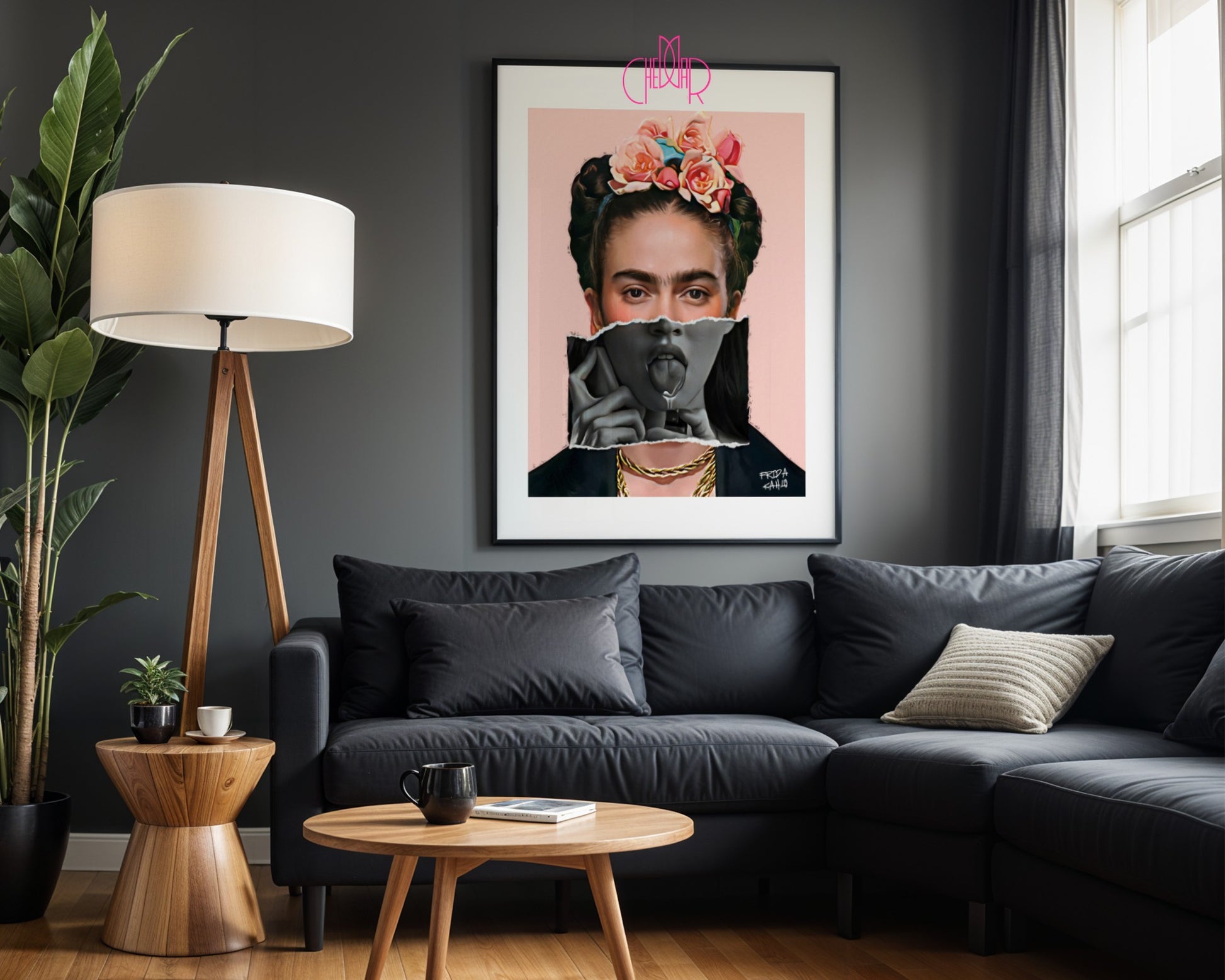 Plakat "Frida Kahlo- portret", awangarda, sztuka współczesna