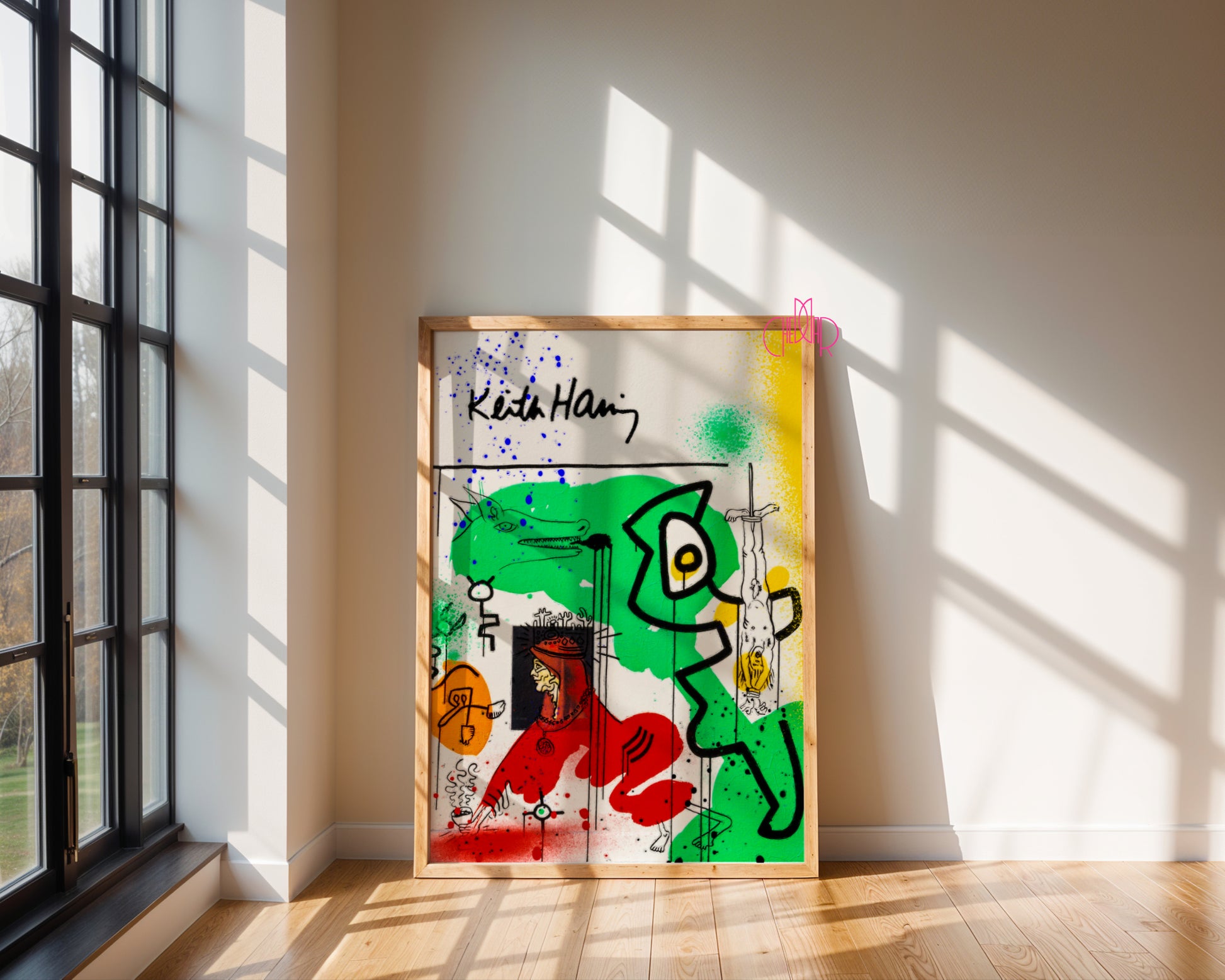 Keith Haring – The Abstract Ritual Poster