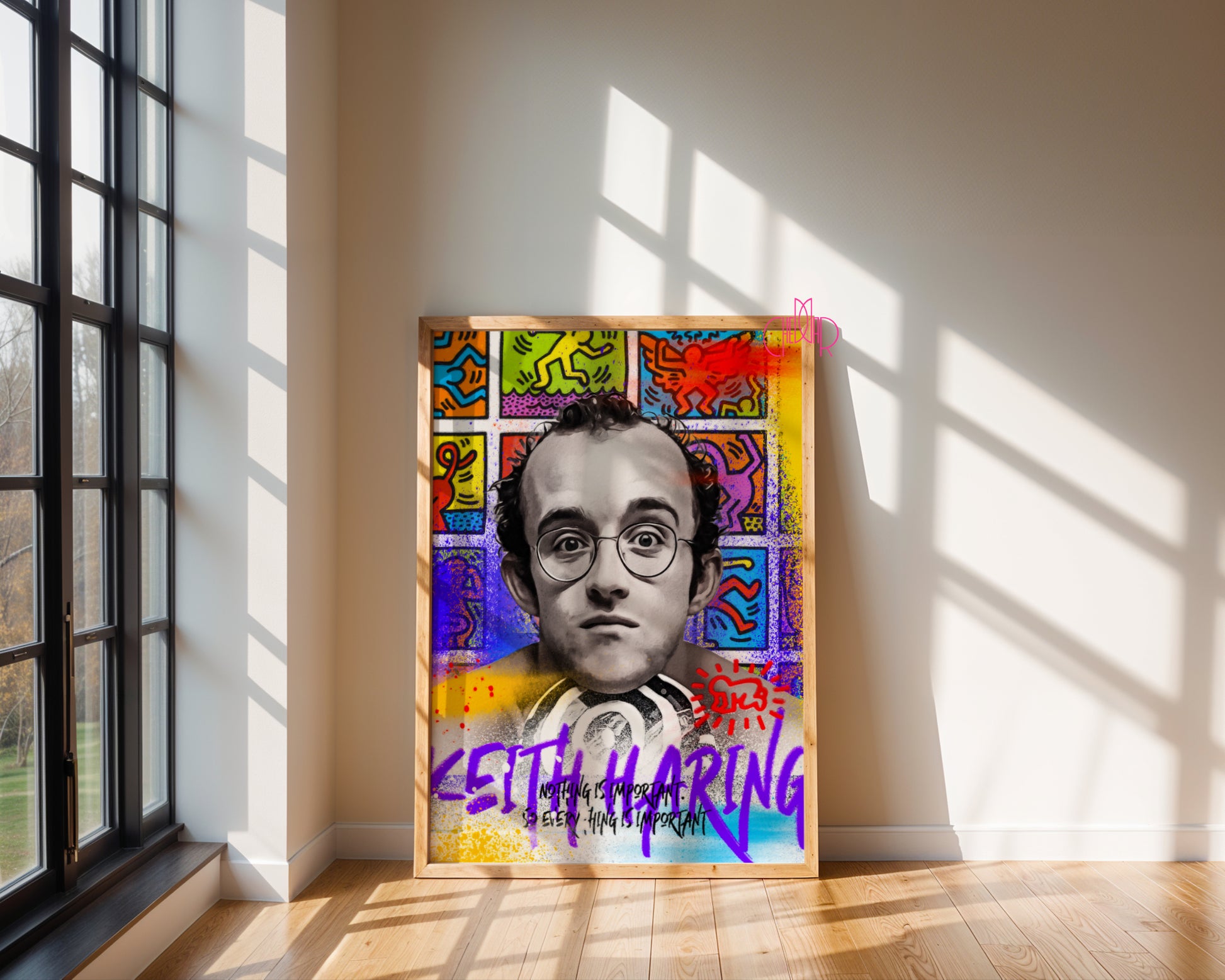 Keith Haring – The Architect of Joy Poster