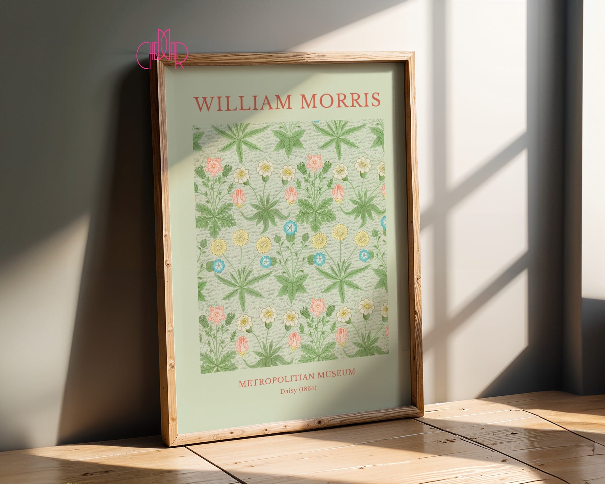 Plakat William Morris – Metropolitan Museum, Daisy, 1864