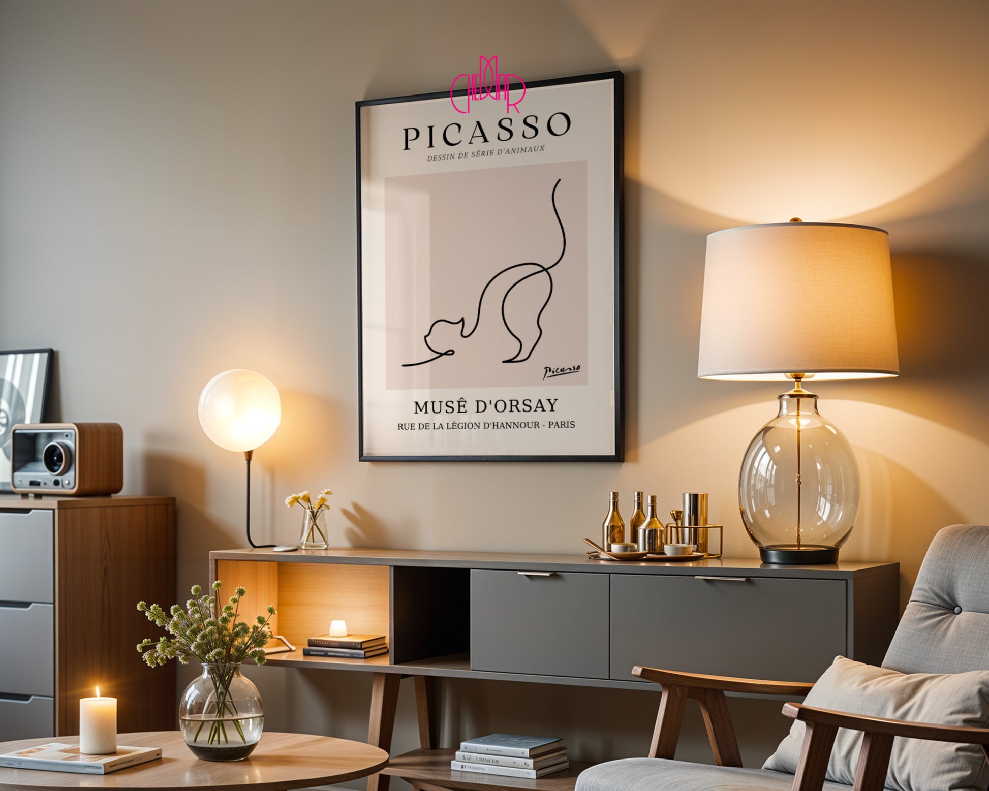 Pablo Picasso – Le Chat: Mistrzowska Prostota Kociej Natury