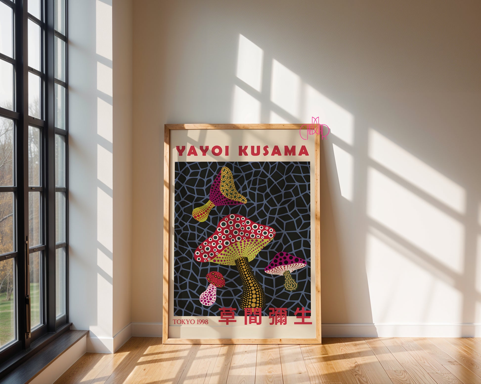 Yayoi Kusama – Mushrooms, Tokyo 1998