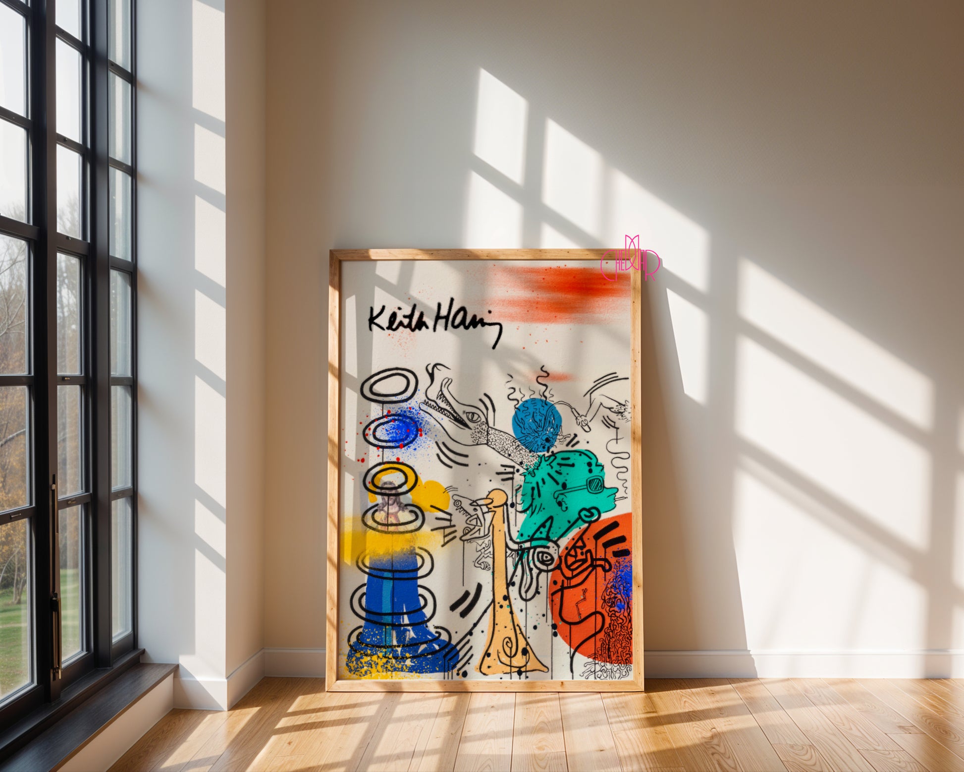 Keith Haring – The Radiant Dancer Poster