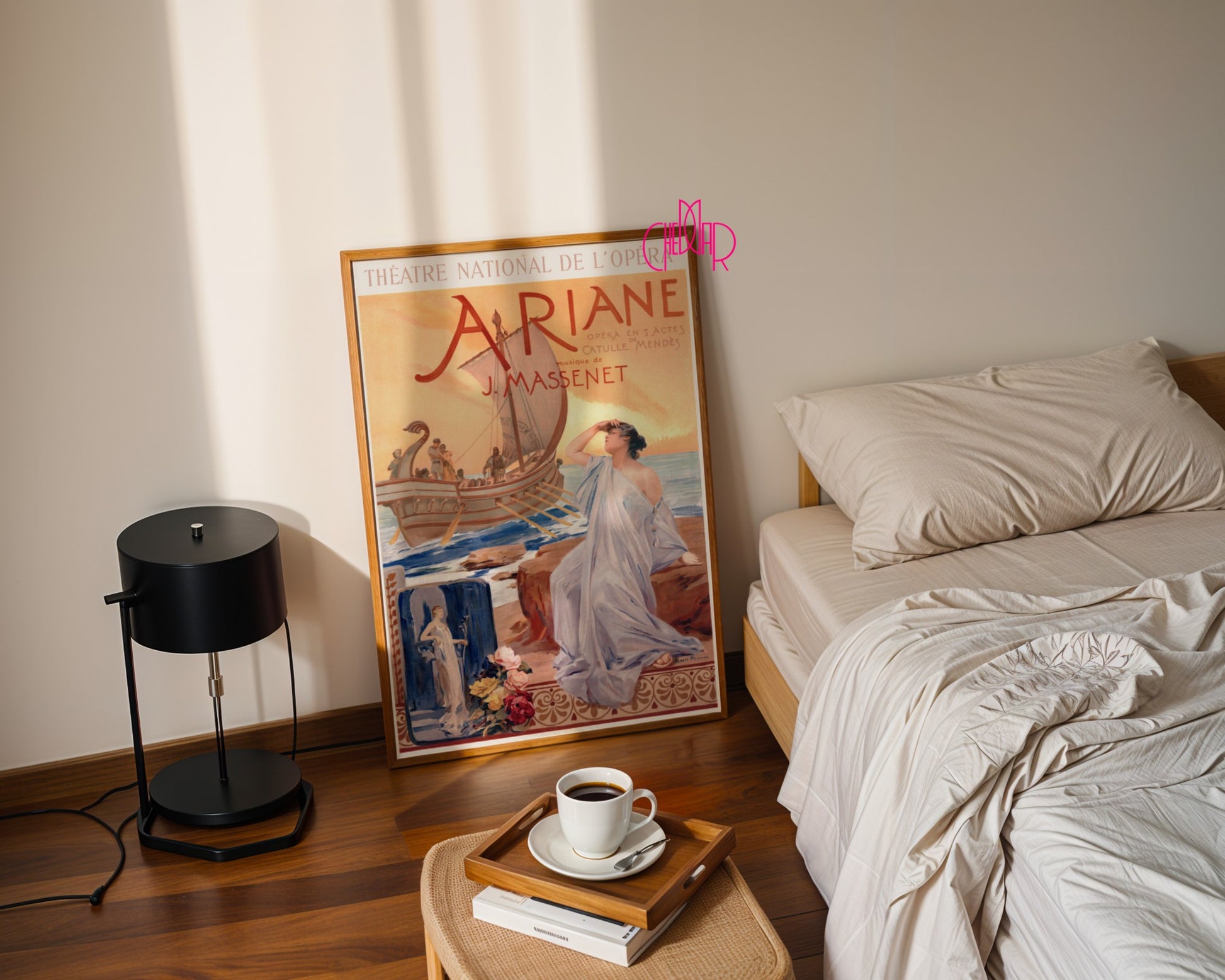 Plakat Art Nouveau – Ariane – Théâtre National de l’Opéra, 1865