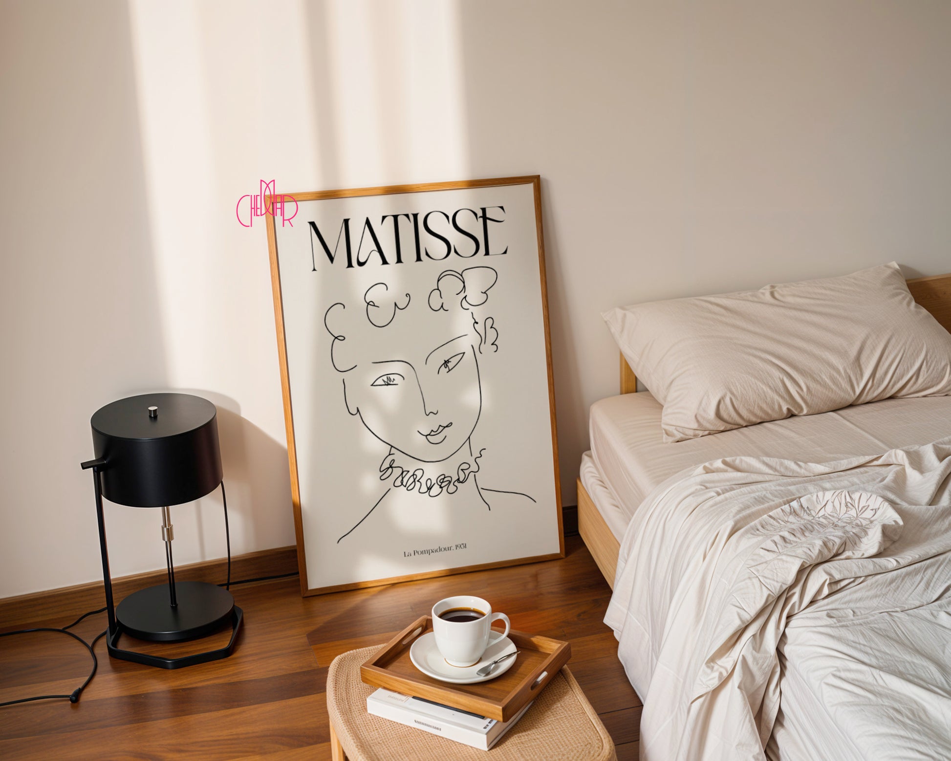 Matisse – La Pompadour 1951 | Plakat Galeryjny Line Art