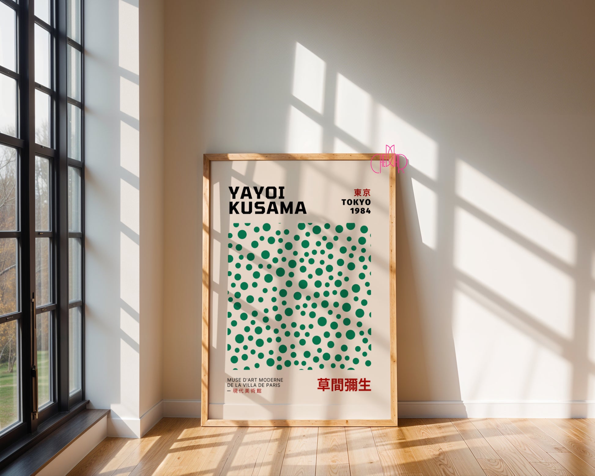 Yayoi Kusama – Green Infinity Dots: Energia i Rytm Natury