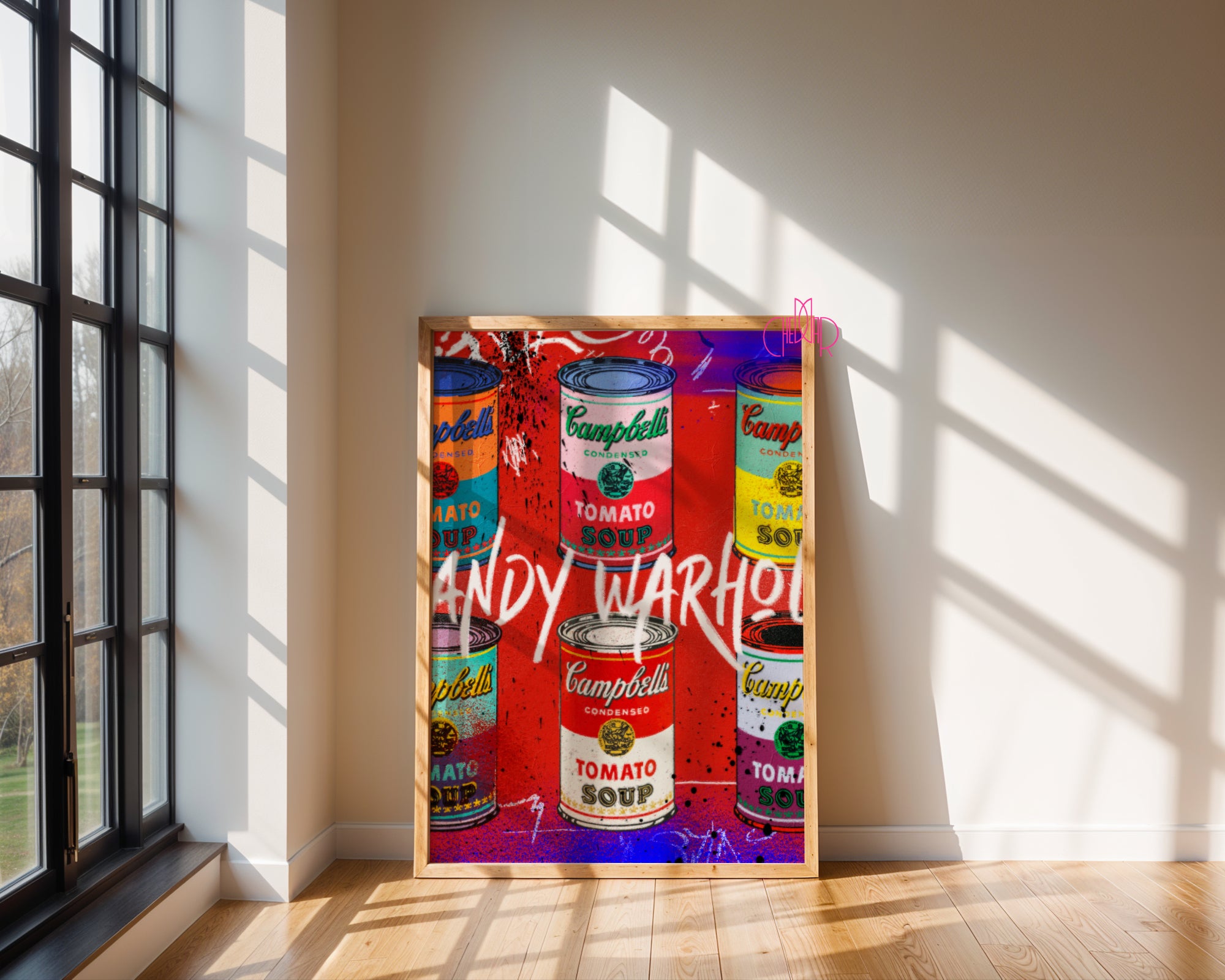 Warhol – Campbell’s Soup (Street Art Remix)