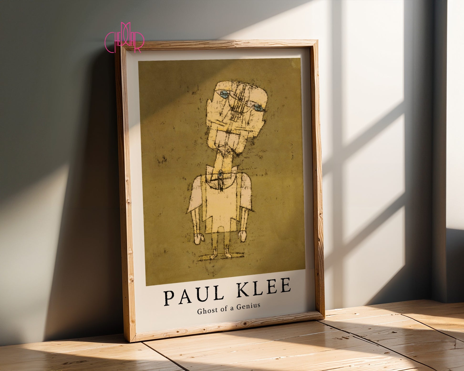 Plakat Paul Klee Duch Geniusza, kubizm, abstrakcja, współczesność