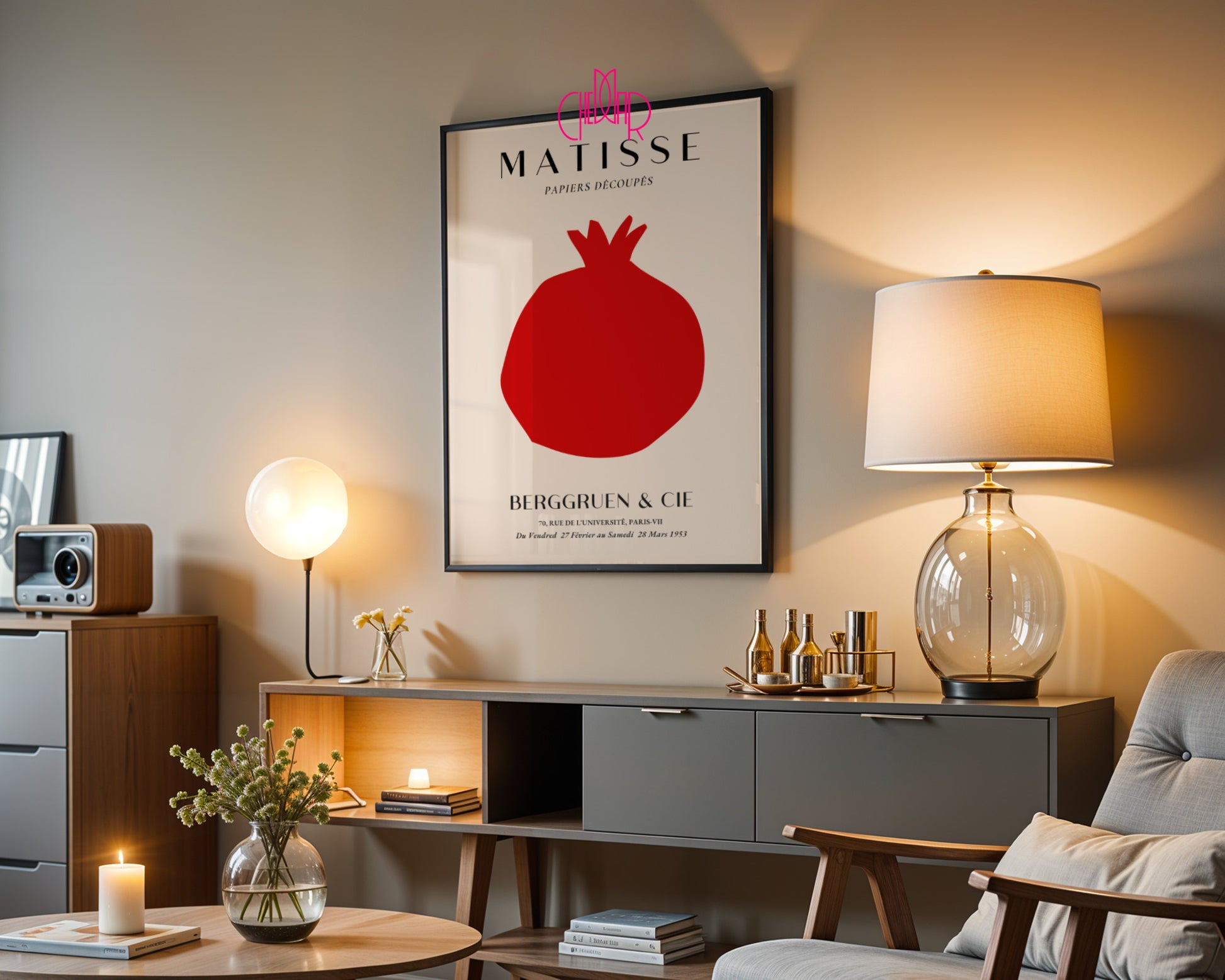 Henri Matisse – Pomegranate (Granat) Berggruen & Cie