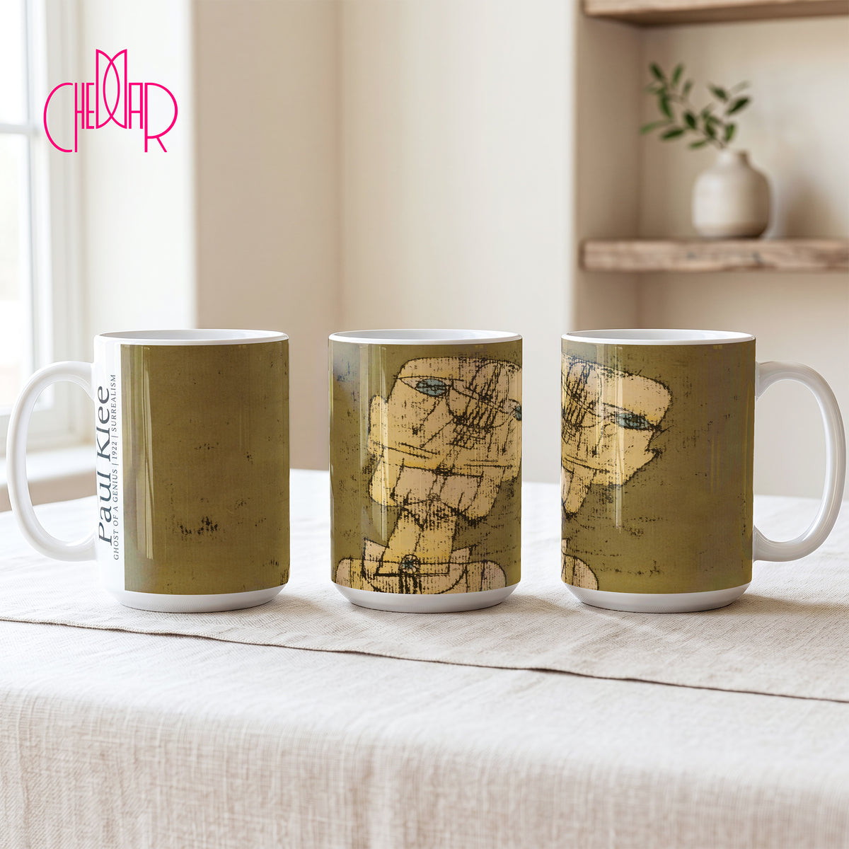 Paul Klee Ghost of a Genius - Kubek Ceramiczny | CheddarArt