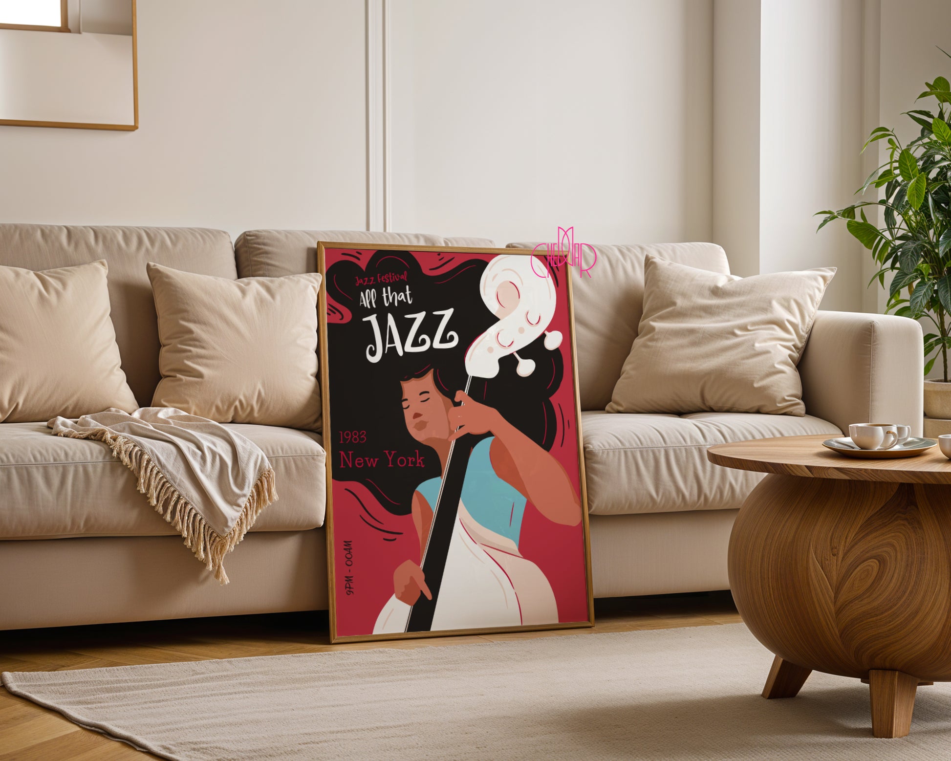 Plakat muzyczny All That Jazz Festiwal Jazzowy Nowy York 1983