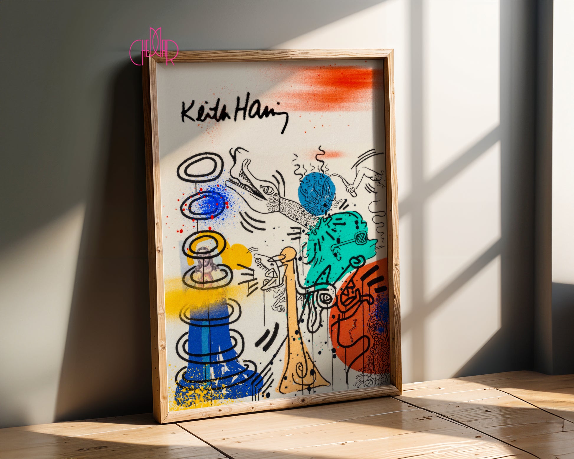 Keith Haring – The Radiant Dancer Poster