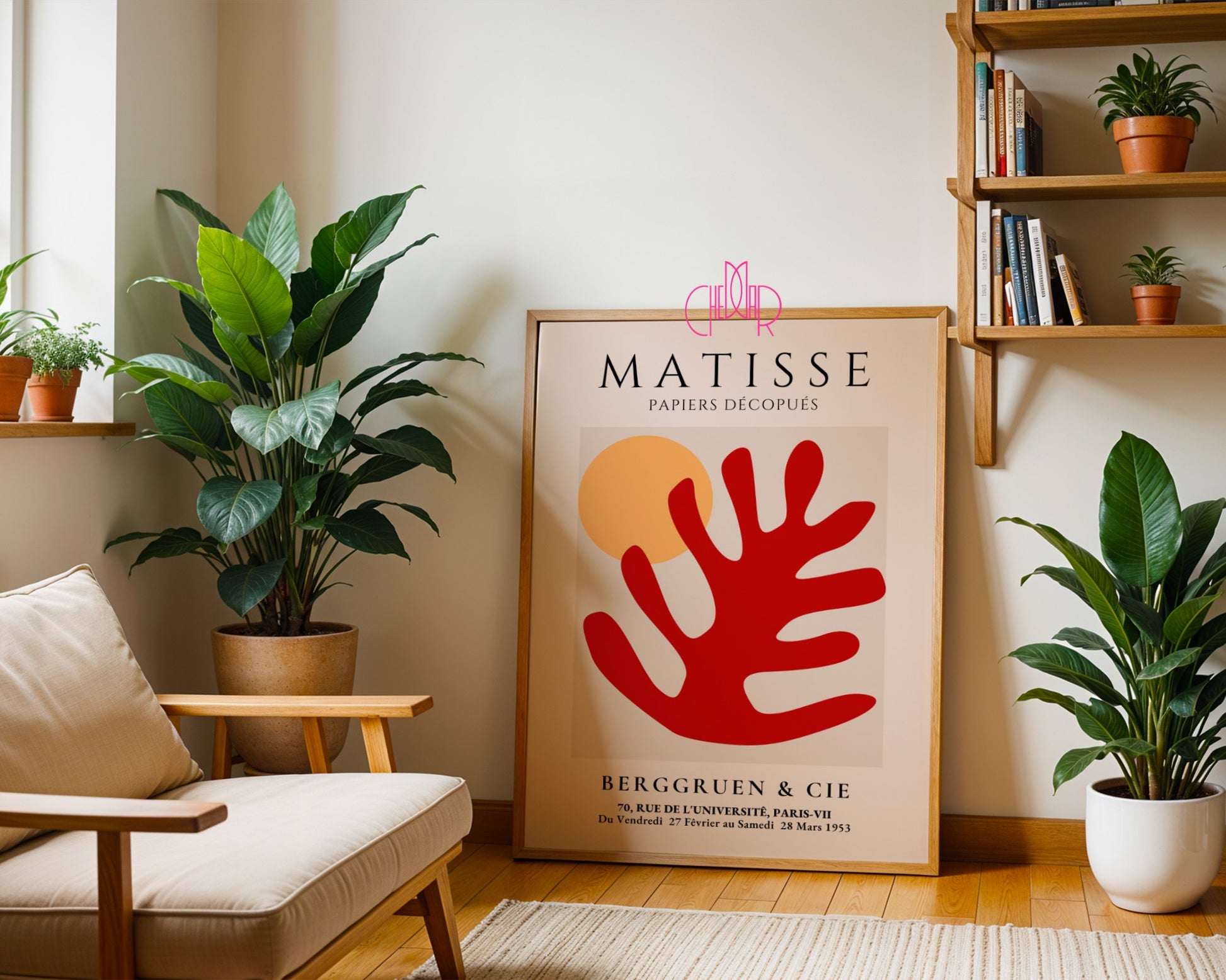 Plakat zestaw Henri Matisse Wycinki Papieru, Paryż, Francja